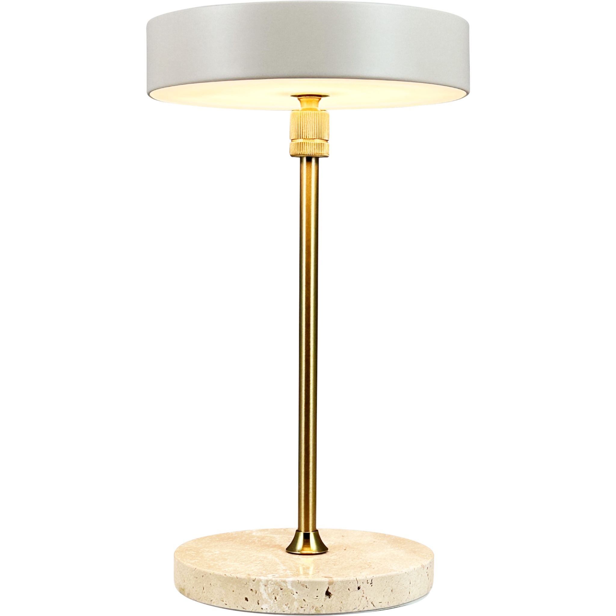 5704709094173 Dyberg Larsen Moonlight LED beige/messing genopladelig bordl Lamper,Bordlamper,Trådløse bordlamper 89200080640 Moonlight