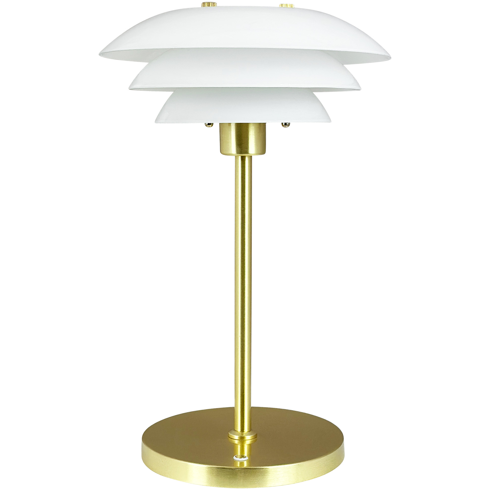 5704709094586 Dyberg Larsen DL20 LED opal/messing portable bordlampe Lamper,Bordlamper,Trådløse bordlamper 89200006960 9458