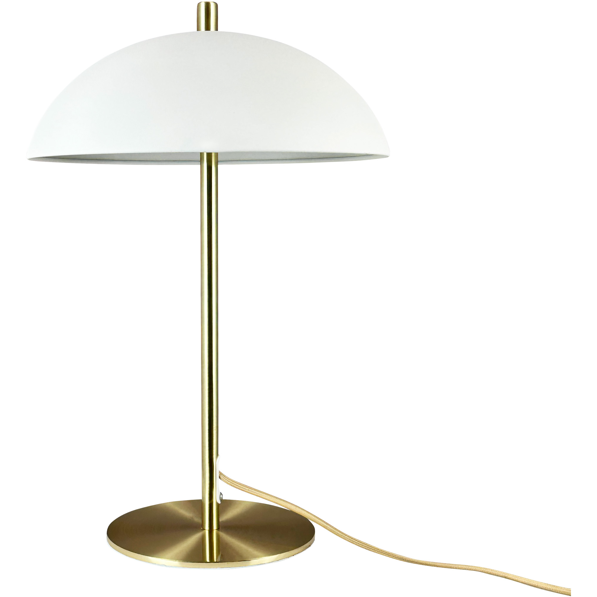 5704709094920 Dyberg Larsen Globus beige/messing bordlampe Lamper,Bordlamper,Bordlamper 89200080600 Globus