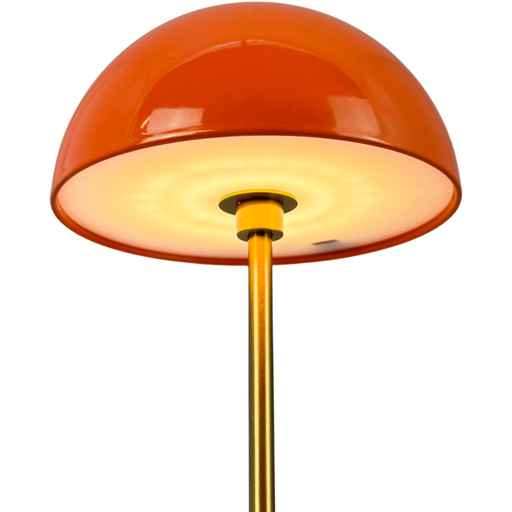 5704709095583 Dyberg Larsen Along LED orange/messing 2 stk. mini bordlampe Lamper,Bordlamper,Trådløse bordlamper 89200080630 Along