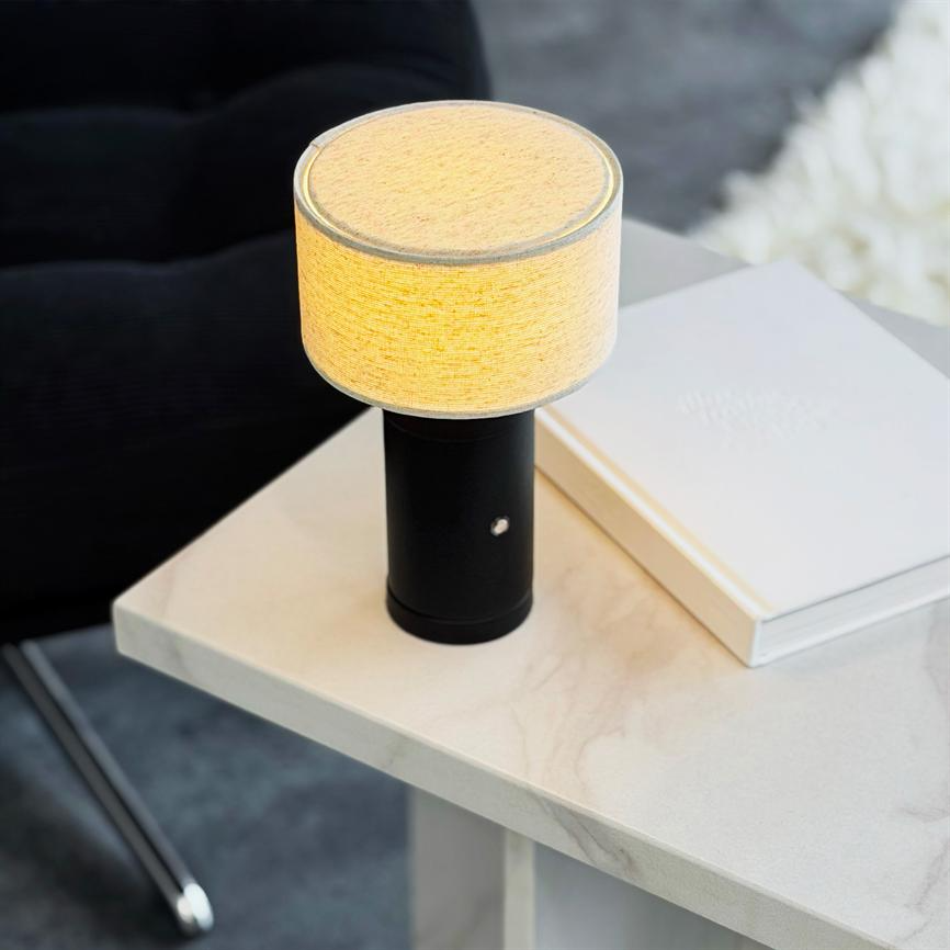 5704709095736 Dyberg Larsen Mellow portable bordlampe Lamper,Bordlamper,Trådløse bordlamper 89200080550 Mellow