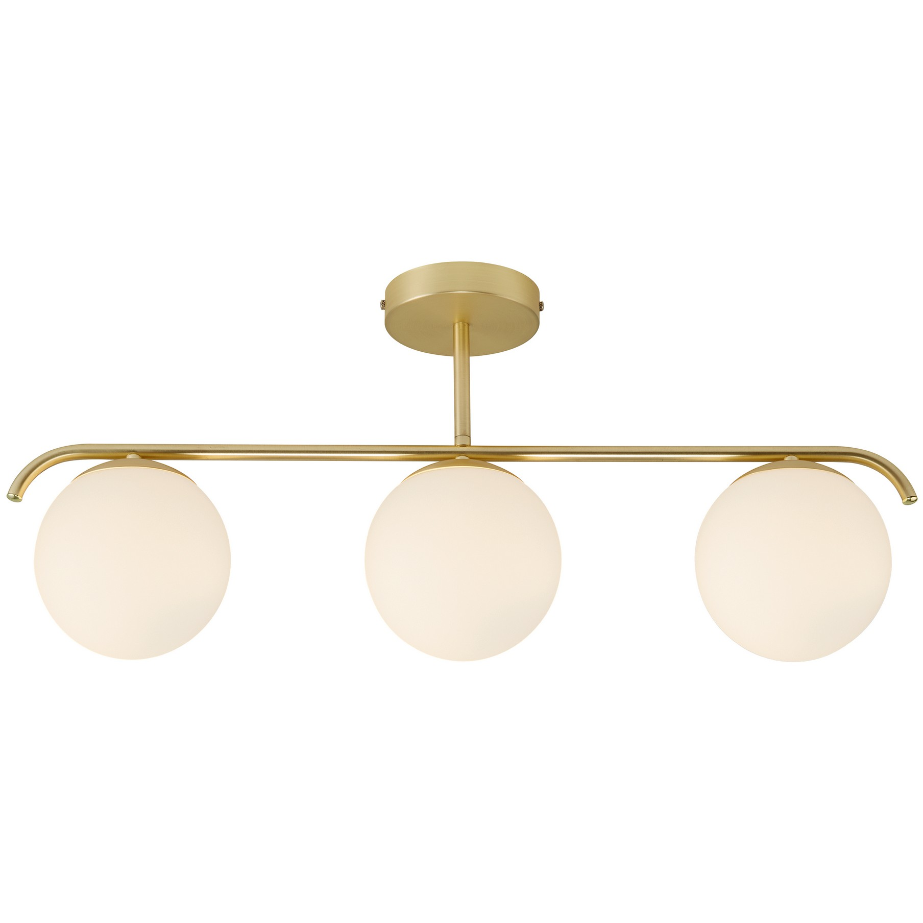 5704924001147 Nordlux Grant messing 3 spot loftlampe Lamper,Loftslamper,Loftslamper 87109000053 Grant