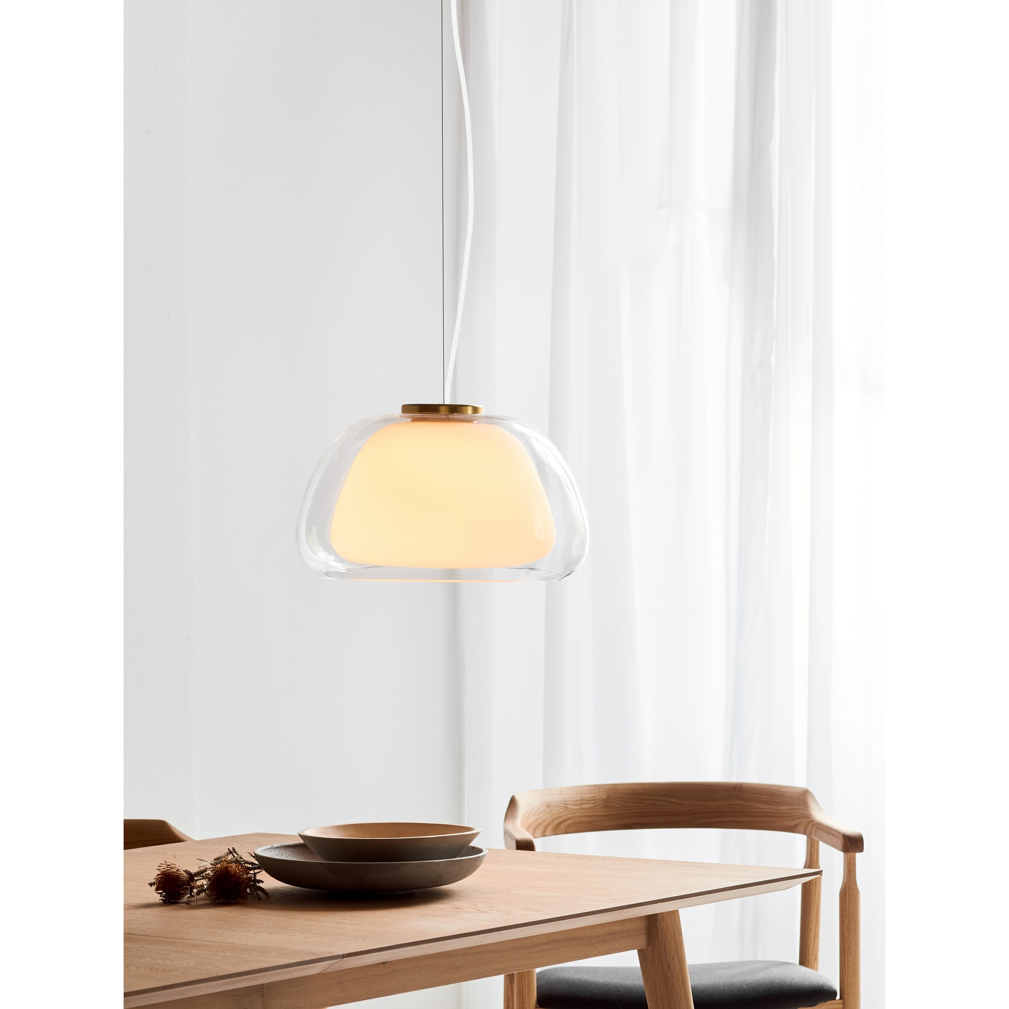 5704924001628 Nordlux Jelly klar pendel Lamper,Pendler-/ Hængelamper,Pendler/Hængelamper 87100008310 Jelly