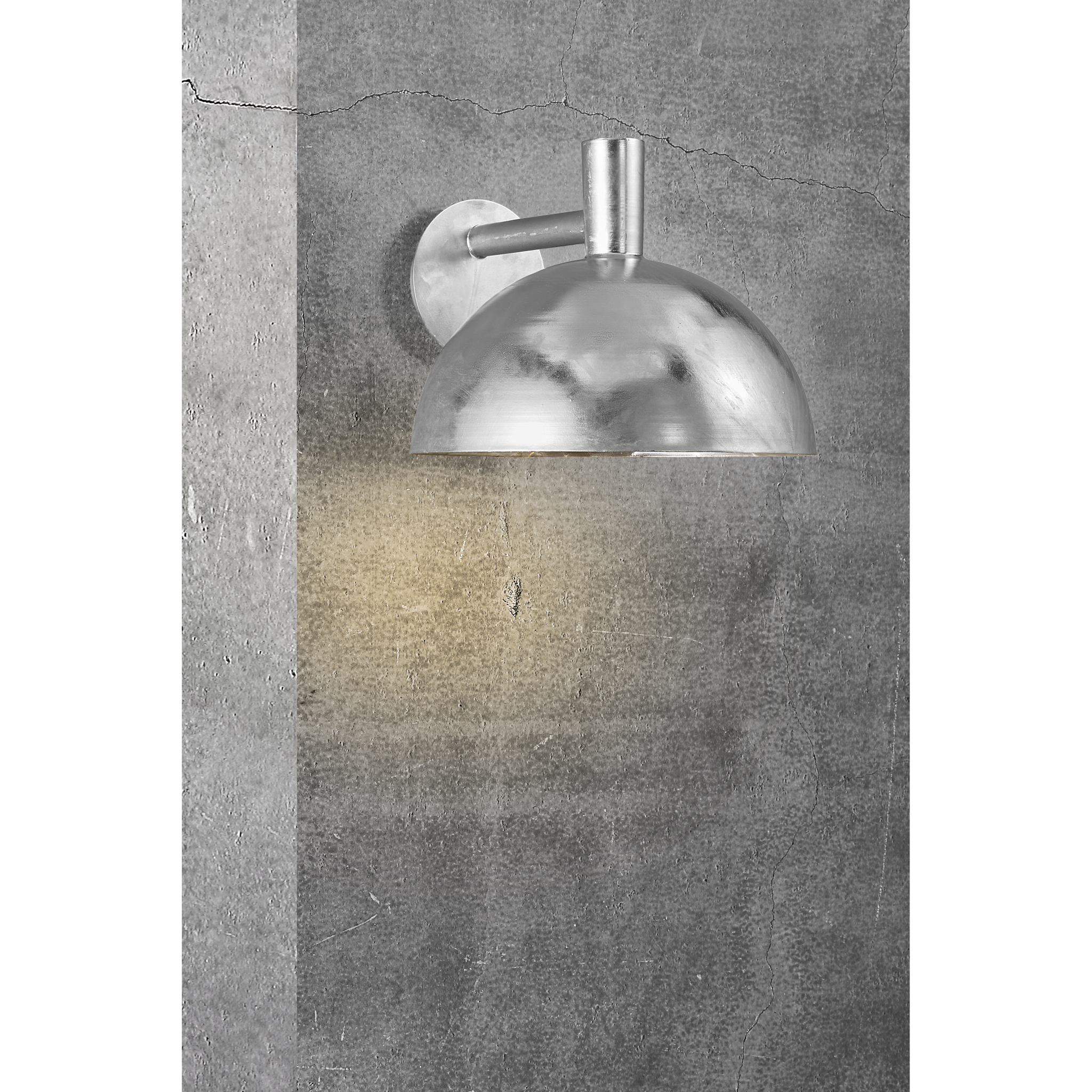 5704924004674 Nordlux Arki 35 galvaniseret stål - Væglampe Lamper,Udendørs- lamper,Udendørslamper 87100010420 Arki 35 galvaniseret stål