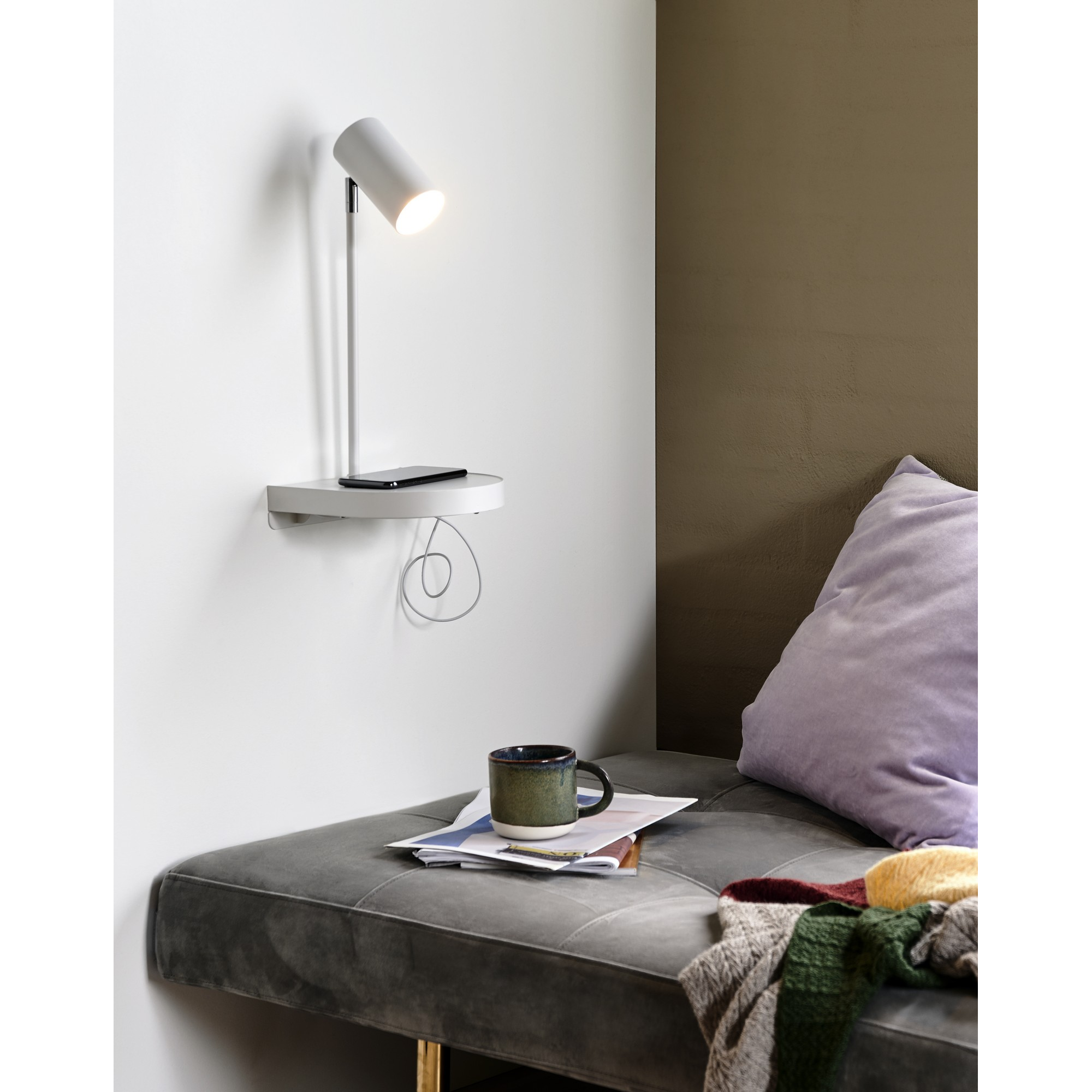 5704924005107 Nordlux Cody hvid væglampe Lamper,Væglamper,Væglamper 87100013600 Cody