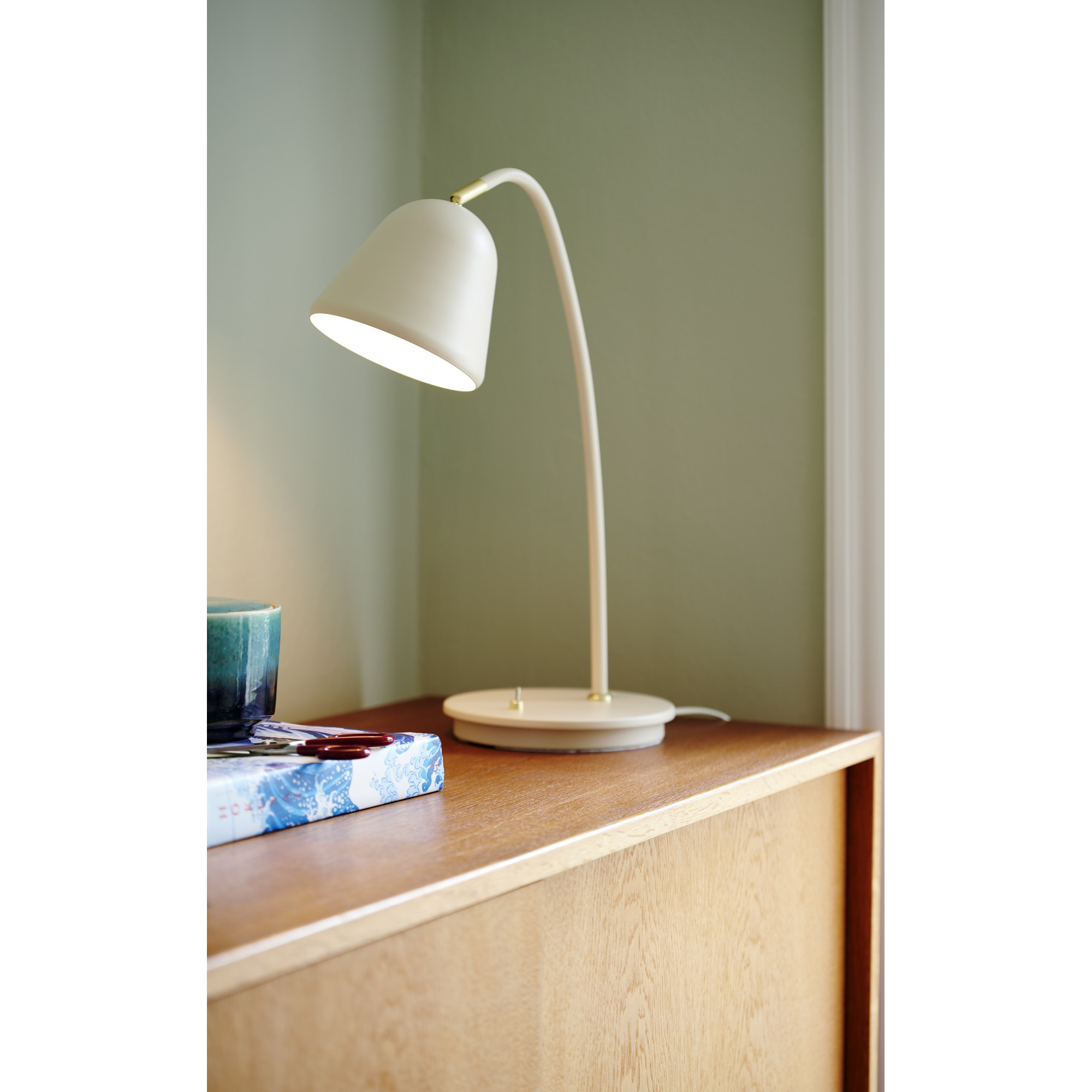 5704924005299 Nordlux Fleur beige bordlampe Lamper,Bordlamper,Bordlamper 87109000538 Fleur