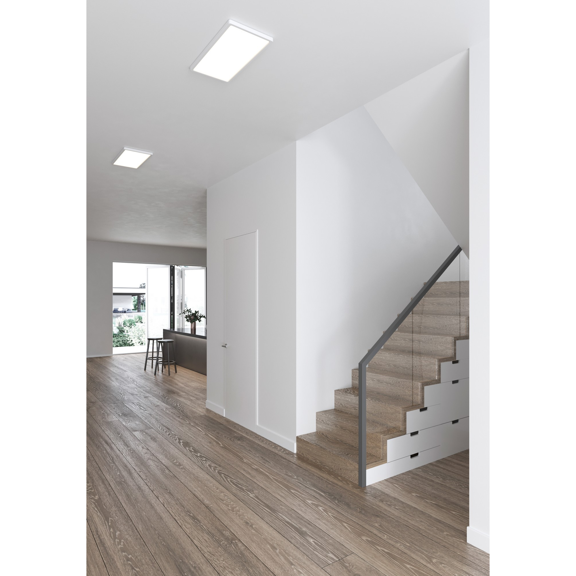 5704924007118 Nordlux Harlow 60x30 hvid loftlampe Lamper,Loftslamper,Loftslamper 87109000187 Harlow