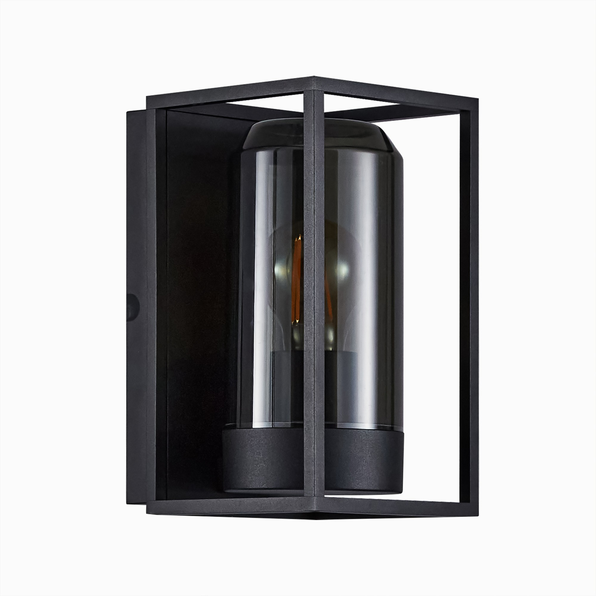5704924010781 Nordlux Griffin sort udendørs væglampe Lamper,Udendørs- lamper,Udendørslamper 87100013570 Griffin