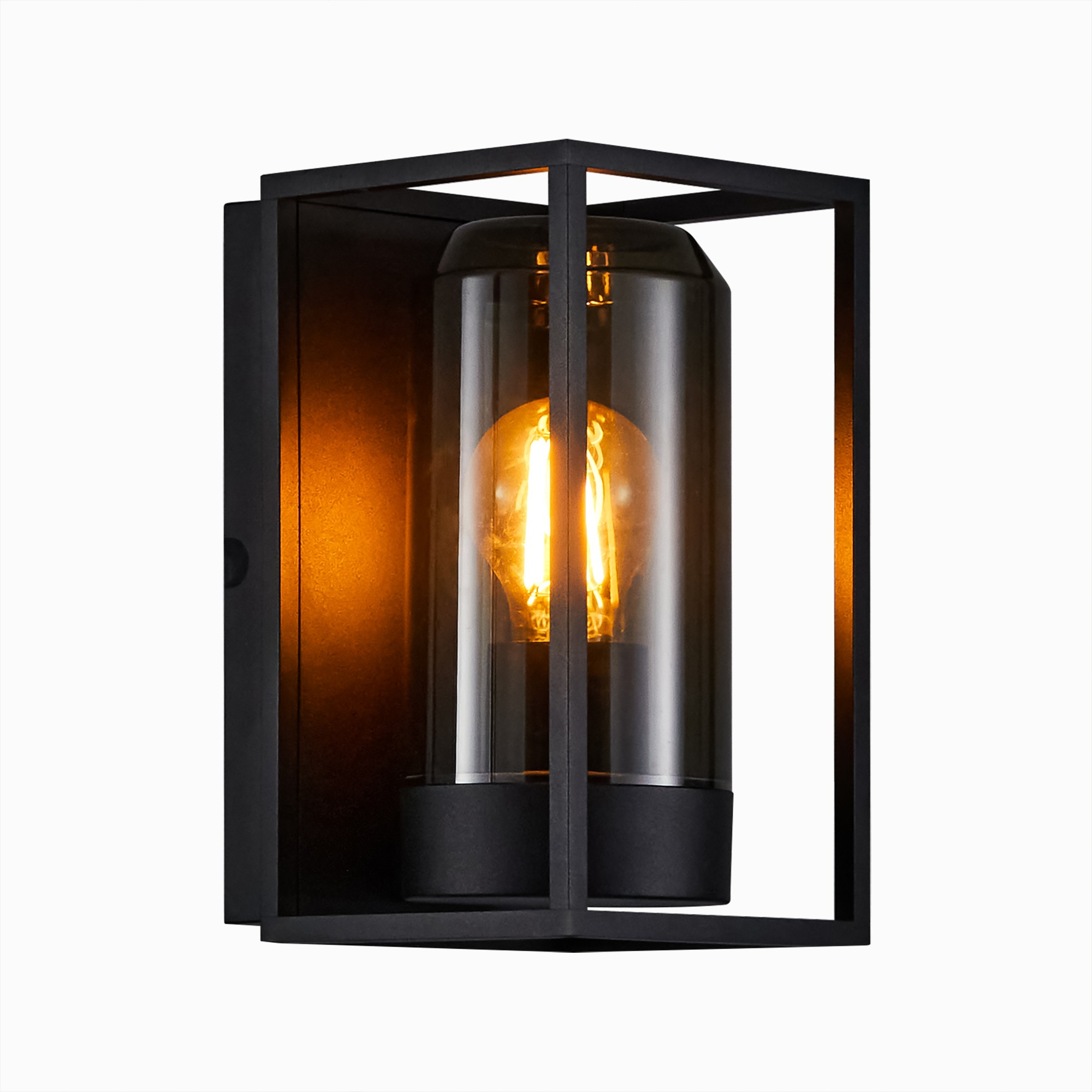 5704924010781 Nordlux Griffin sort udendørs væglampe Lamper,Udendørs- lamper,Udendørslamper 87100013570 Griffin