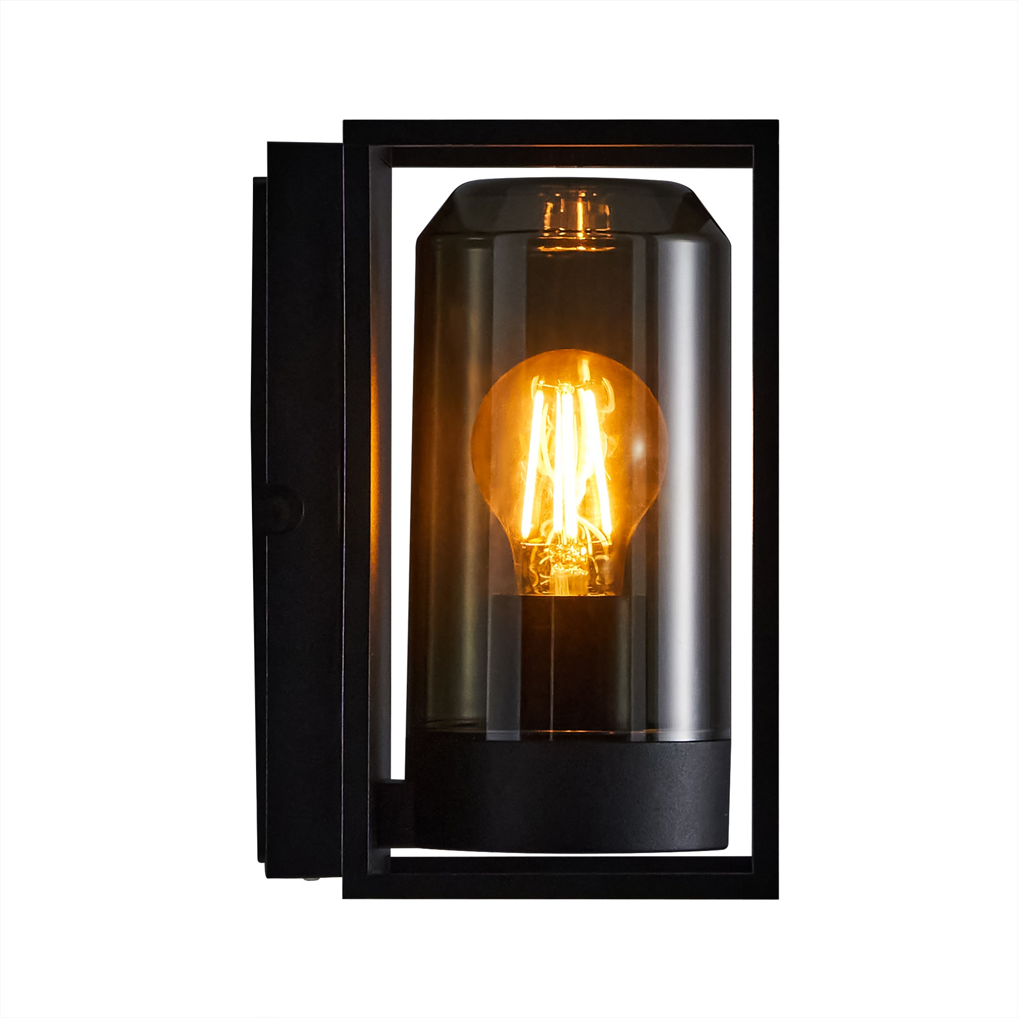 5704924010781 Nordlux Griffin sort udendørs væglampe Lamper,Udendørs- lamper,Udendørslamper 87100013570 Griffin