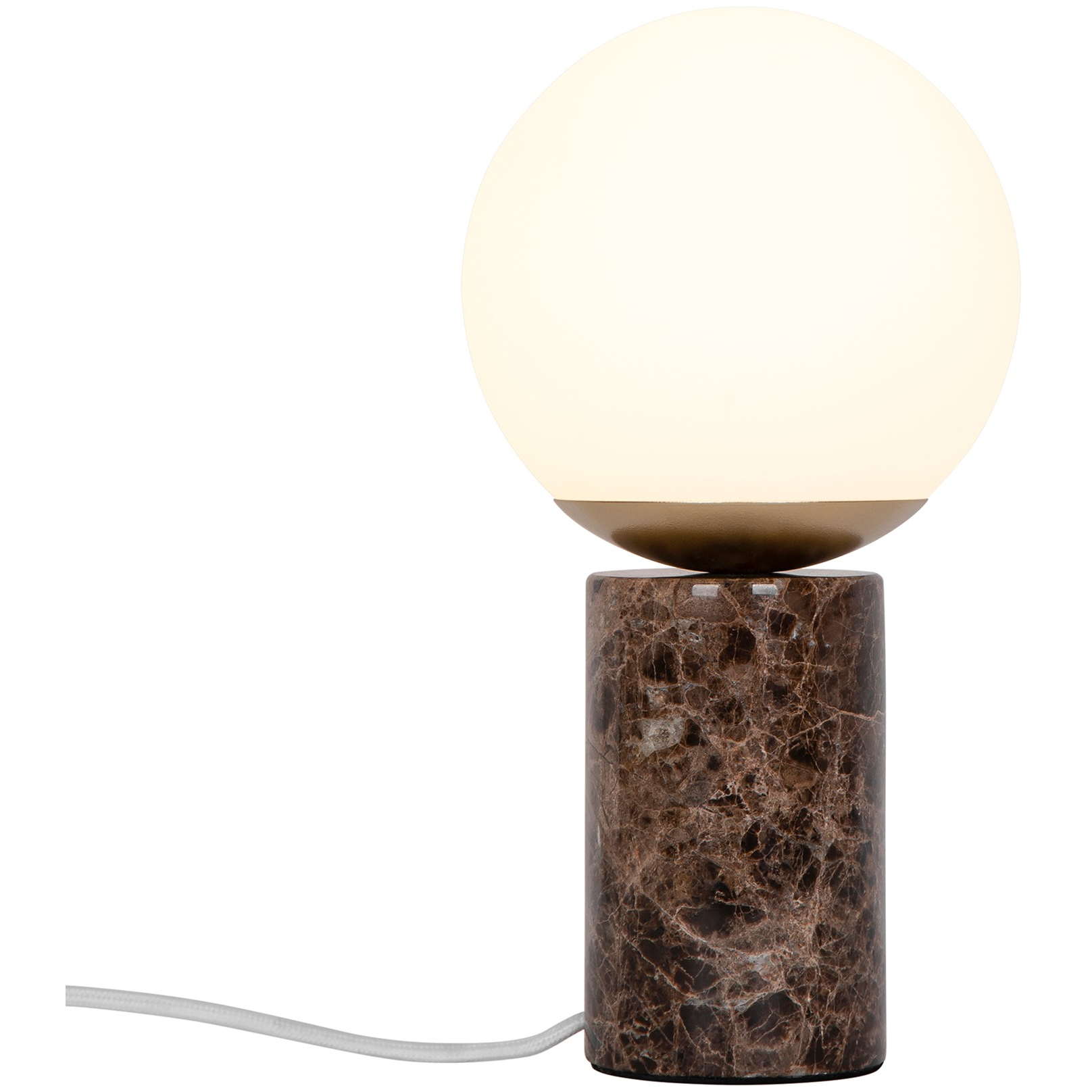 5704924012303 Nordlux Lilly brun marmor bordlampe Lamper,Bordlamper,Bordlamper 87109000446 Lilly