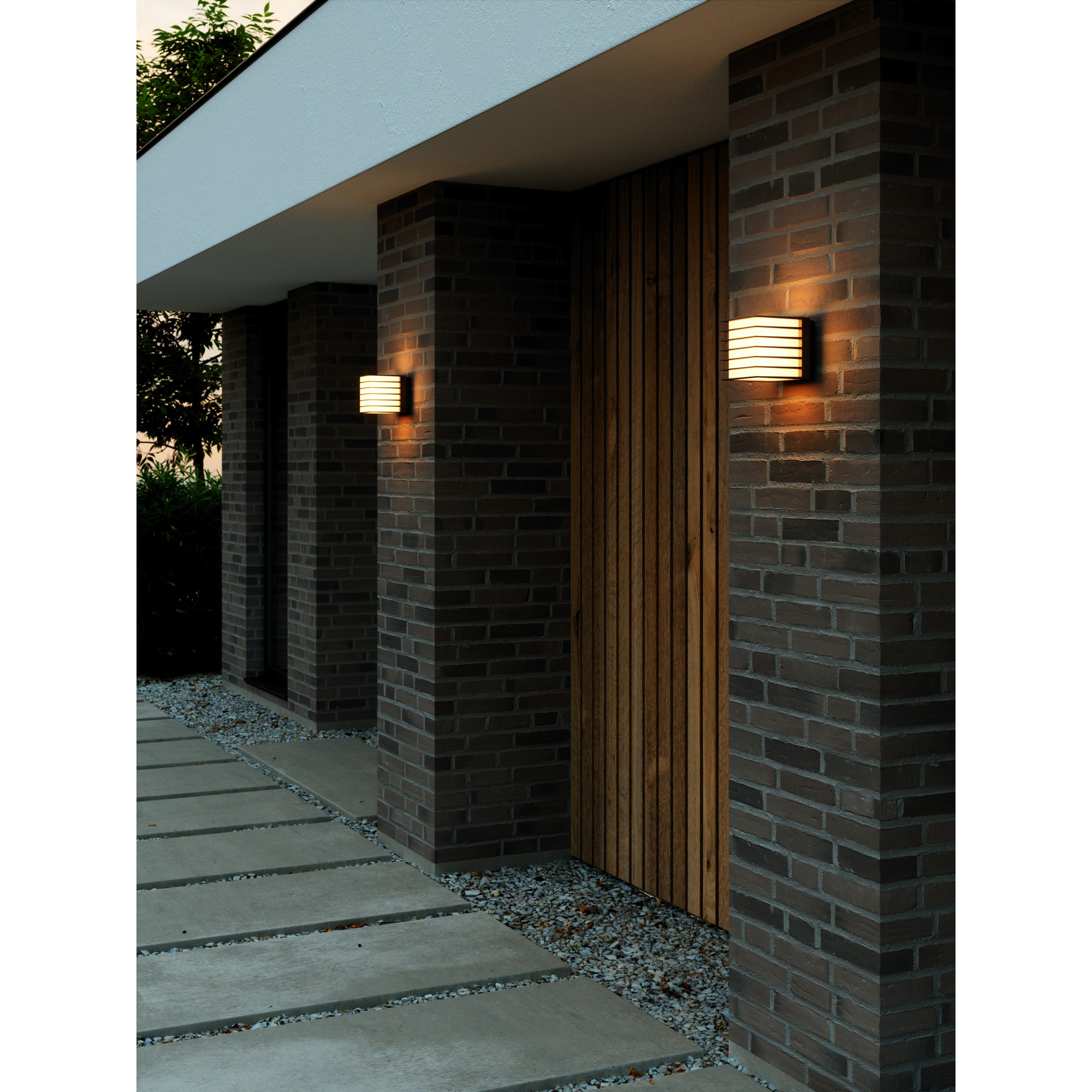 5704924015595 Nordlux Fluctus 13 sort væglampe Lamper,Udendørs- lamper,Udendørslamper 87109000498 Fluctus