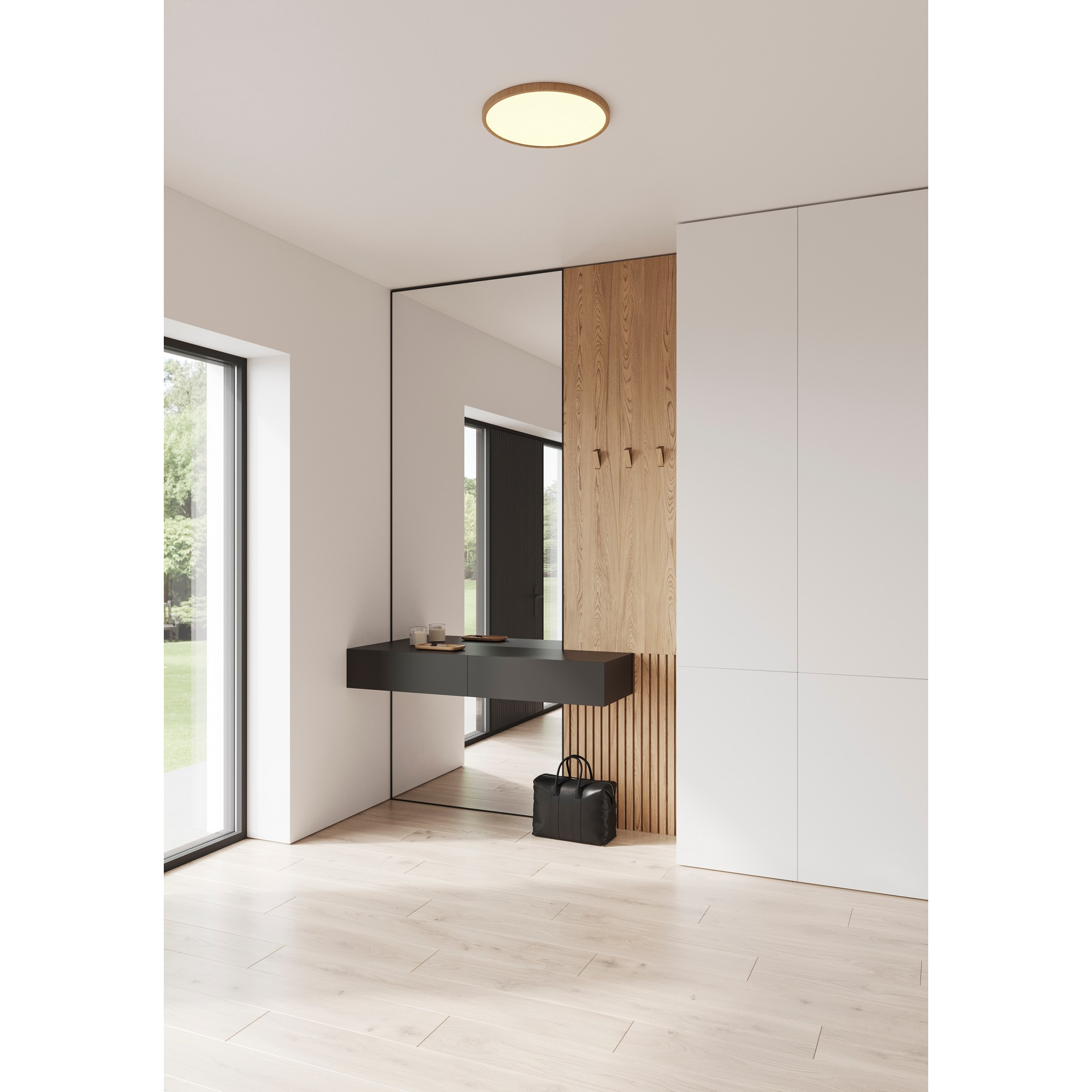 Nordlux Oja 42 3-Step træfolie loftslampe
