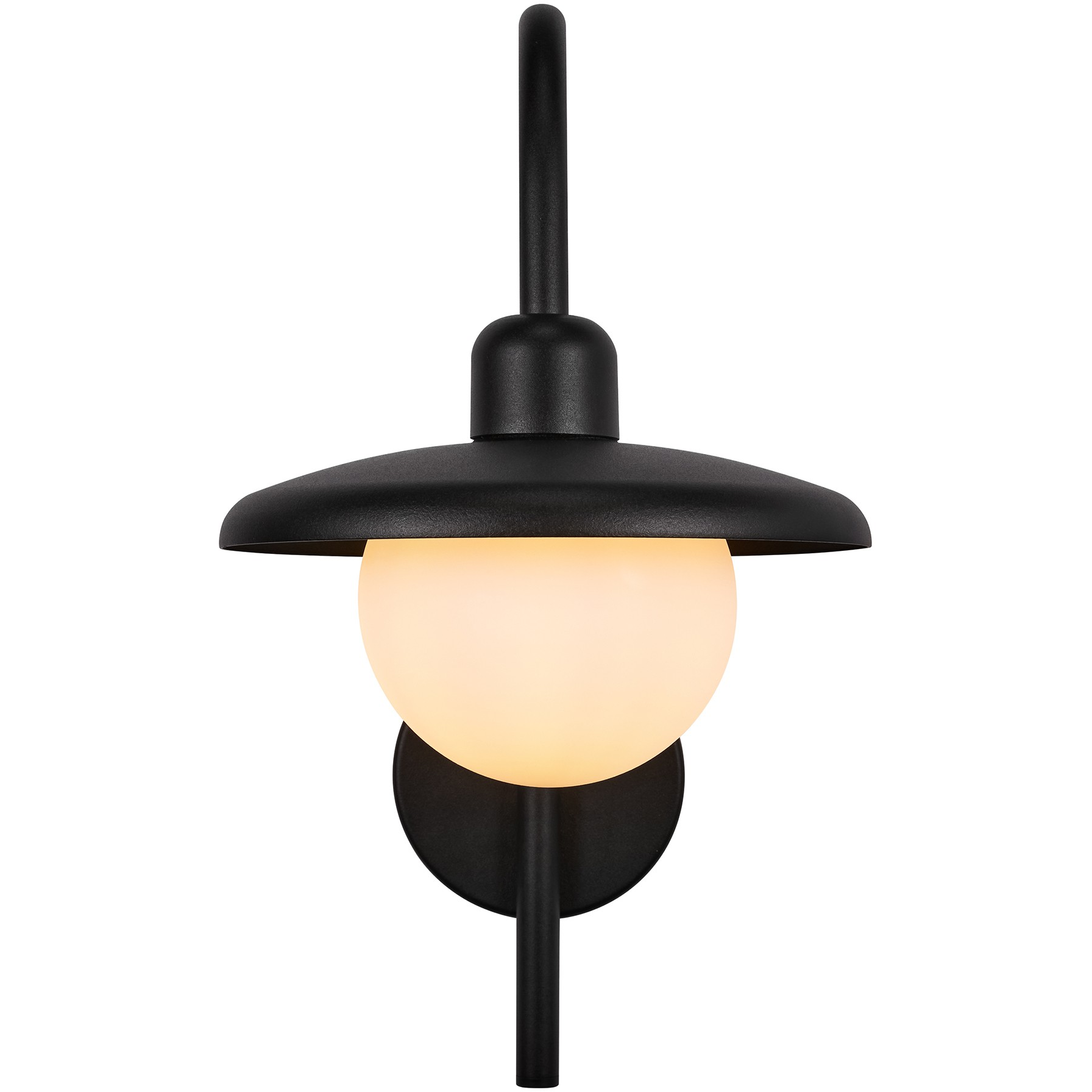 5704924017643 Nordlux Berlo sort udendørs væglampe Lamper,Udendørs- lamper,Udendørslamper 87109000425 Berlo