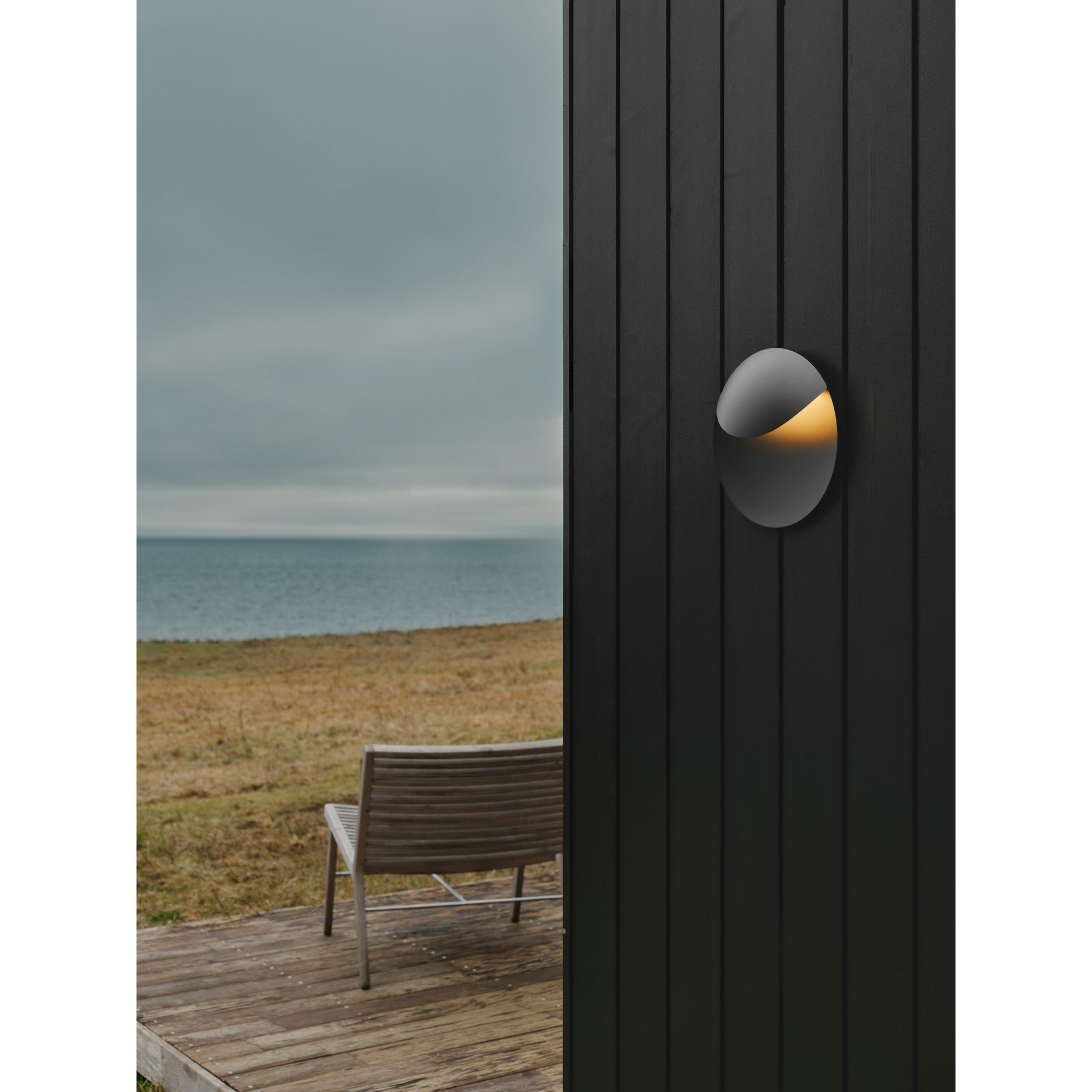 5704924017797 Nordlux Valopin Seaside sort væglampe Lamper,Udendørs- lamper,Udendørslamper 87109000024 2418251003