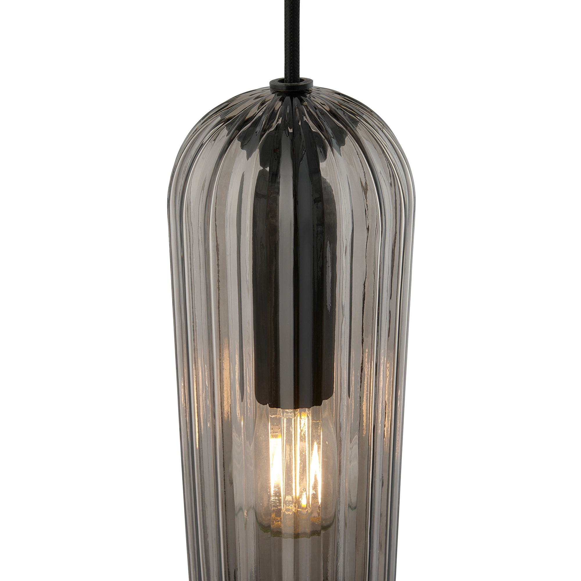 5704924018626 Nordlux Miella 3 røgfarvet pendel Lamper,Pendler-/ Hængelamper,Pendler/Hængelamper 87100013850 Miella