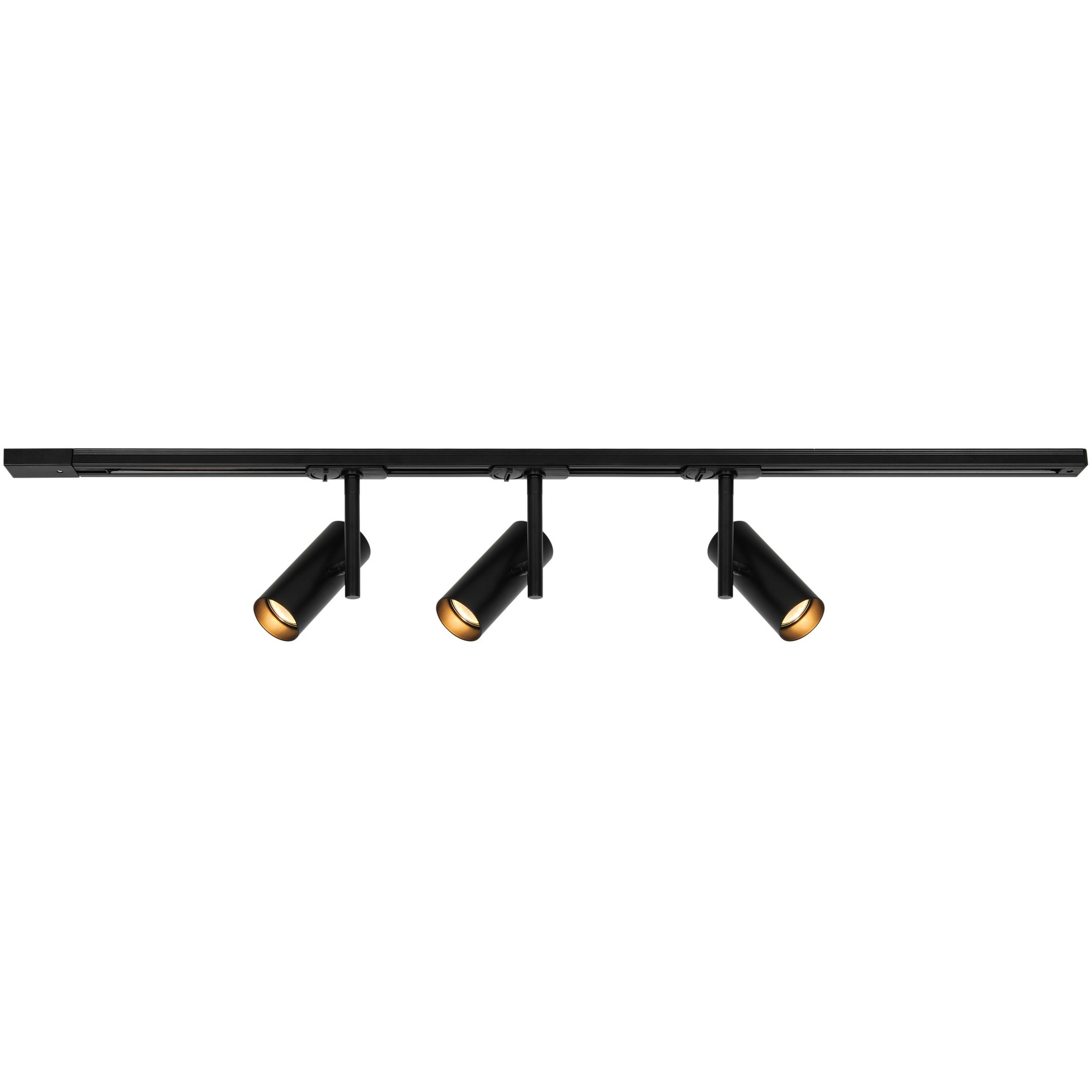 5704924023279 Nordlux Jerome link 3-kit + 1m track light black spotskinne Lamper,Spotserier,Spotserier 87100011910 2510096003