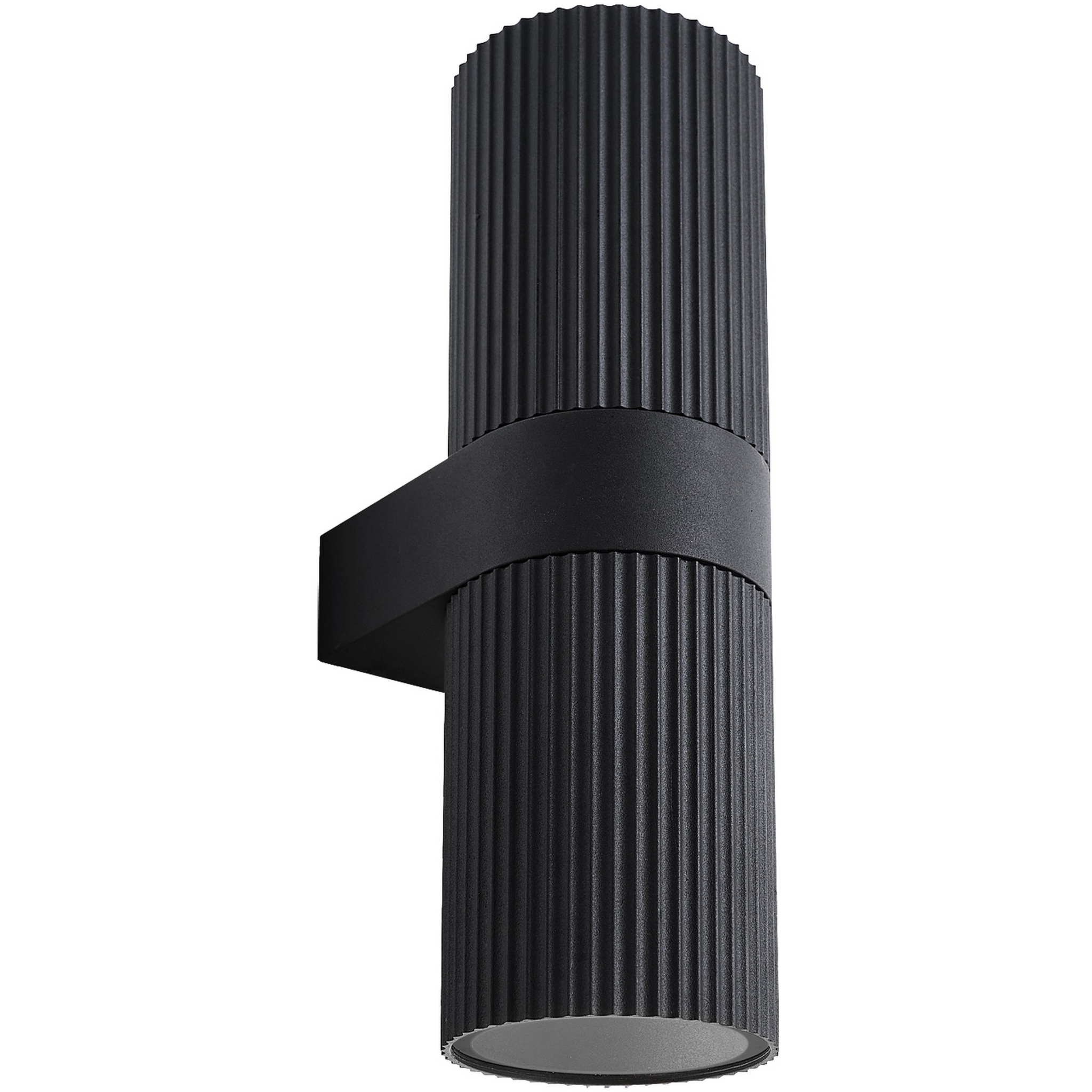 5704924025679 Nordlux Kyklop Ripple Maxi sort udendørs væglampe Lamper,Udendørs- lamper,Udendørslamper 87100015300 Kyklop