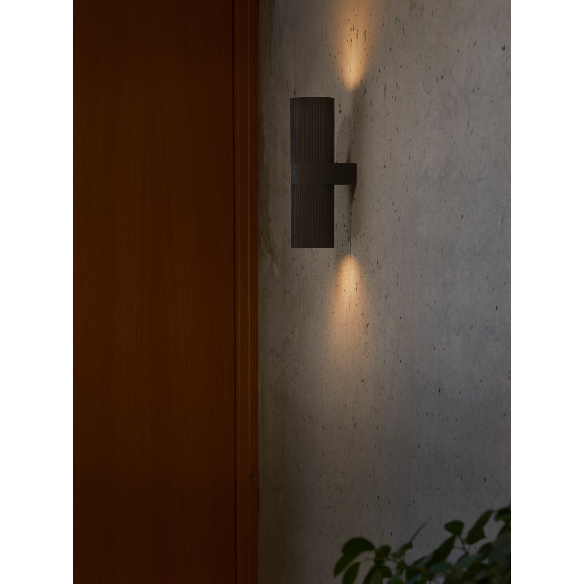 5704924025679 Nordlux Kyklop Ripple Maxi sort udendørs væglampe Lamper,Udendørs- lamper,Udendørslamper 87100015300 Kyklop