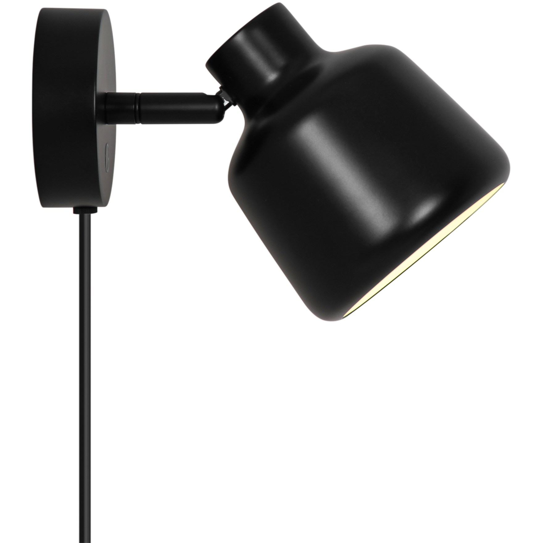 5704924027079 Nordlux Louella sort væglampe Lamper,Væglamper,Væglamper 87100015400 Louella