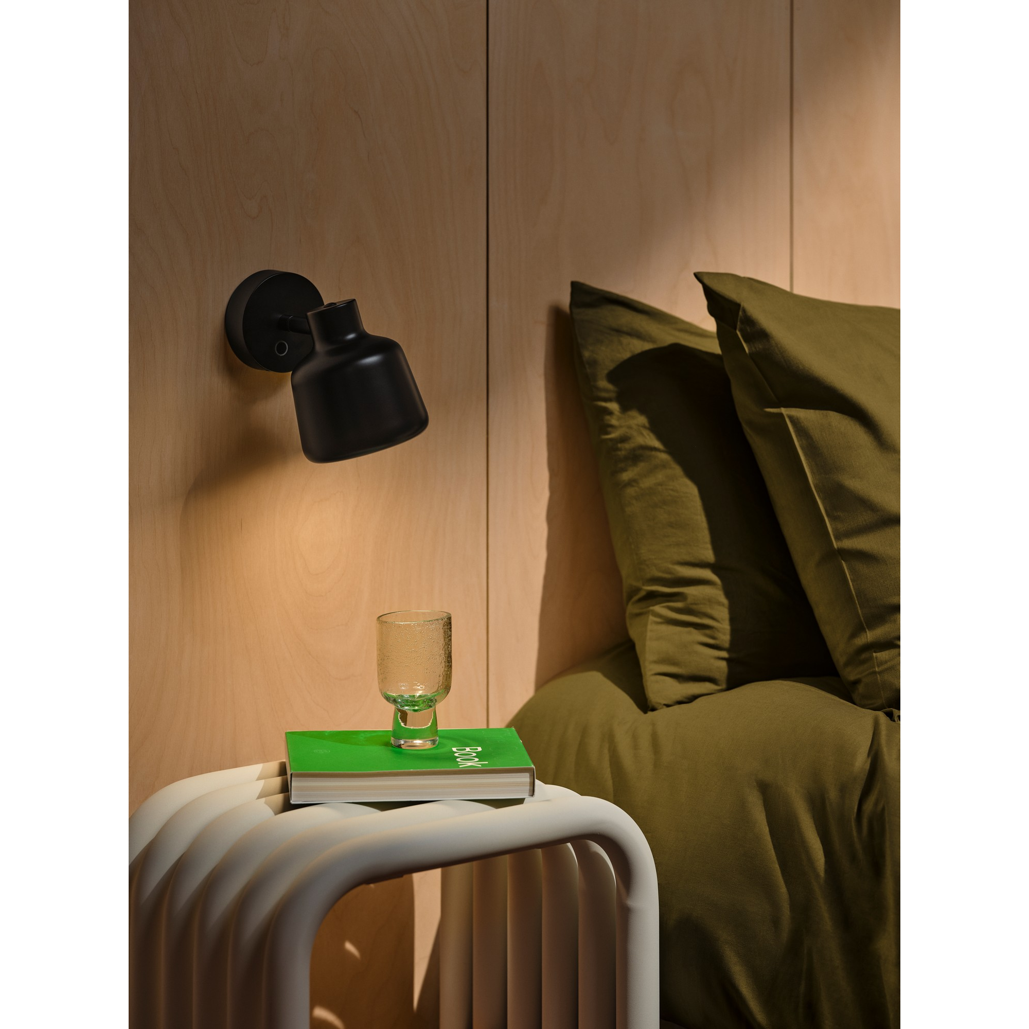 5704924027079 Nordlux Louella sort væglampe Lamper,Væglamper,Væglamper 87100015400 Louella