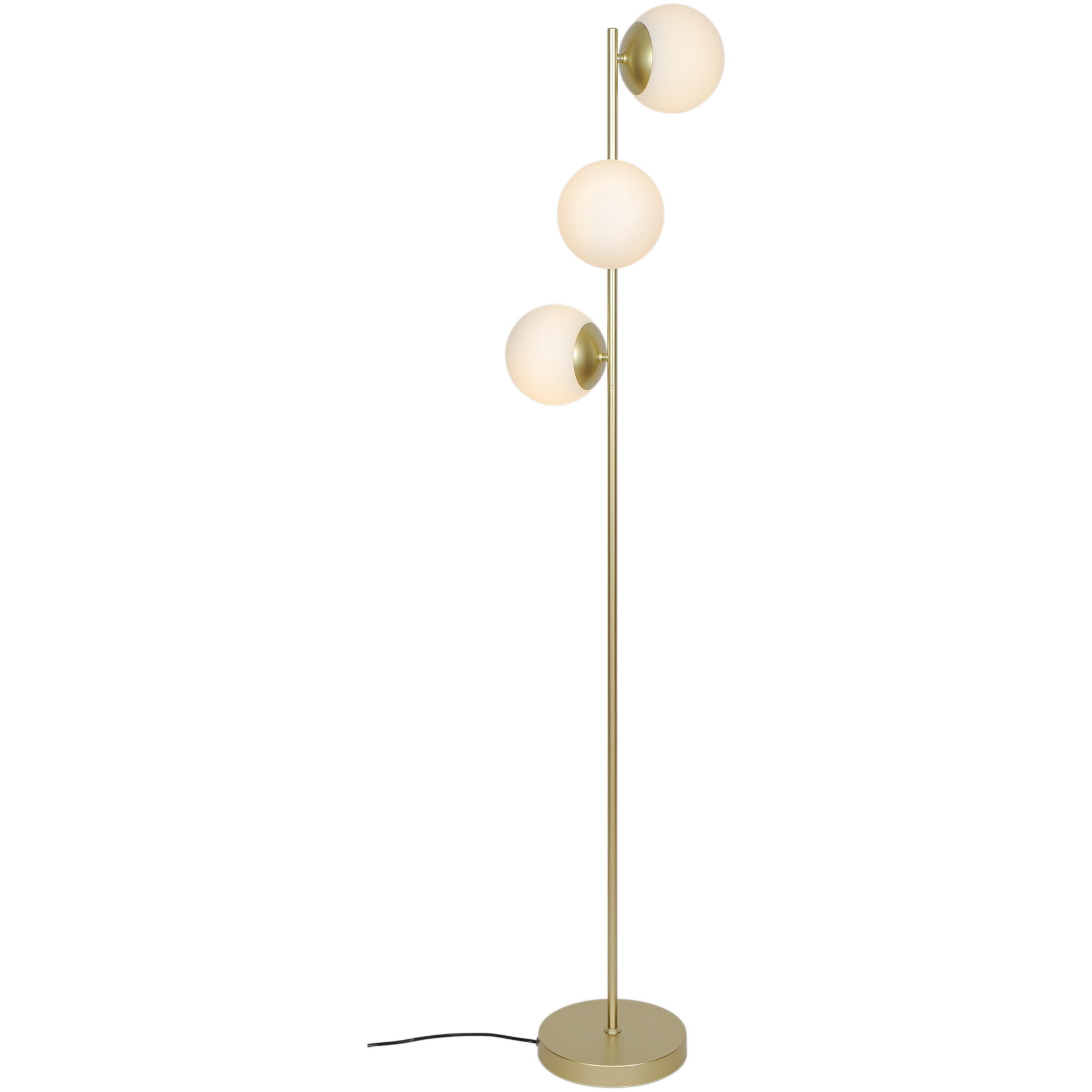 5704924027444 Nordlux Lilly messing gulvlampe Lamper,Gulvlamper,Gulvlamper 87100013350 Lilly