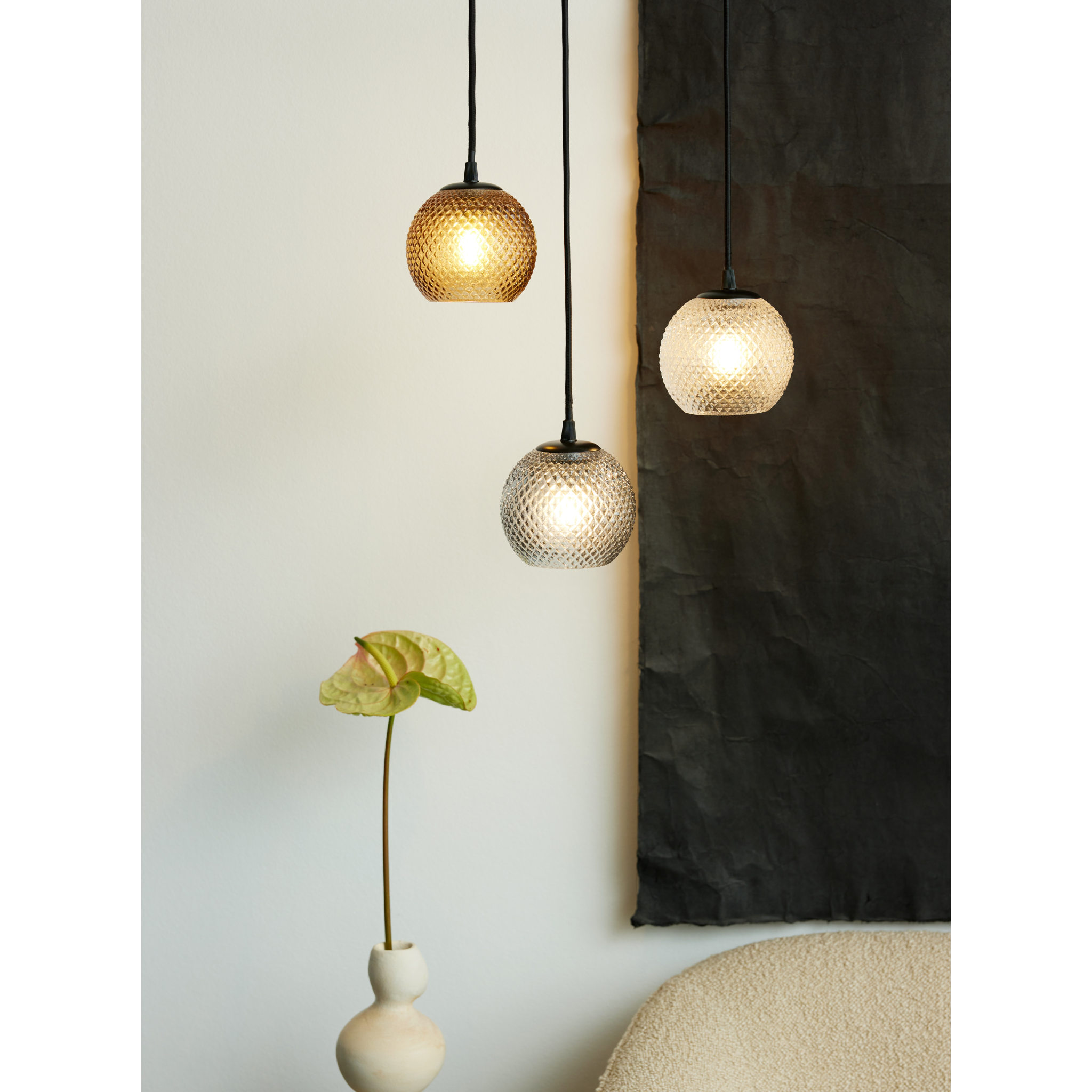 5705639718580 Halo Design Nobb ball small smoke - Pendel Lamper,Pendler-/ Hængelamper,Pendler/Hængelamper 84500018910 718580
