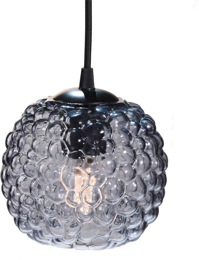 5705639740031 Halo Design Grape Ø15 røgfarvet - Pendel Lamper,Pendler-/ Hængelamper,Pendler/Hængelamper 84500009960 Grape Ø15 røgfarvet