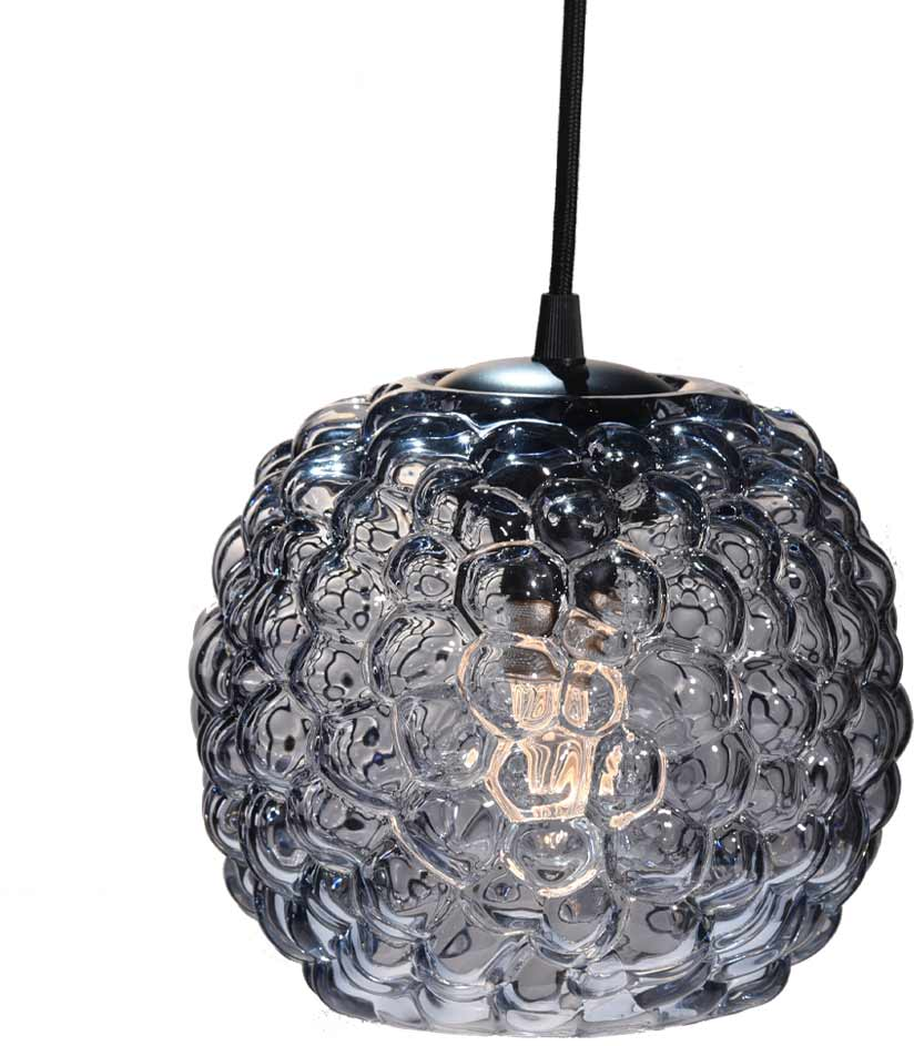 5705639740055 Halo Design Grape Ø20 røgfarvet - Pendel Lamper,Pendler-/ Hængelamper,Pendler/Hængelamper 84500009980 Grape Ø20 røgfarvet