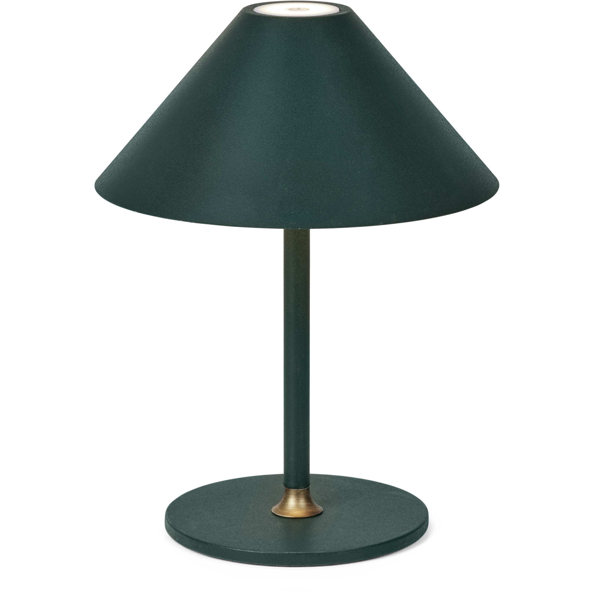 5705639801015 Halo Design Hygge Ø19 dyb grøn - Bordlampe Portable Lamper,Bordlamper,Trådløse bordlamper 84500018970 801015