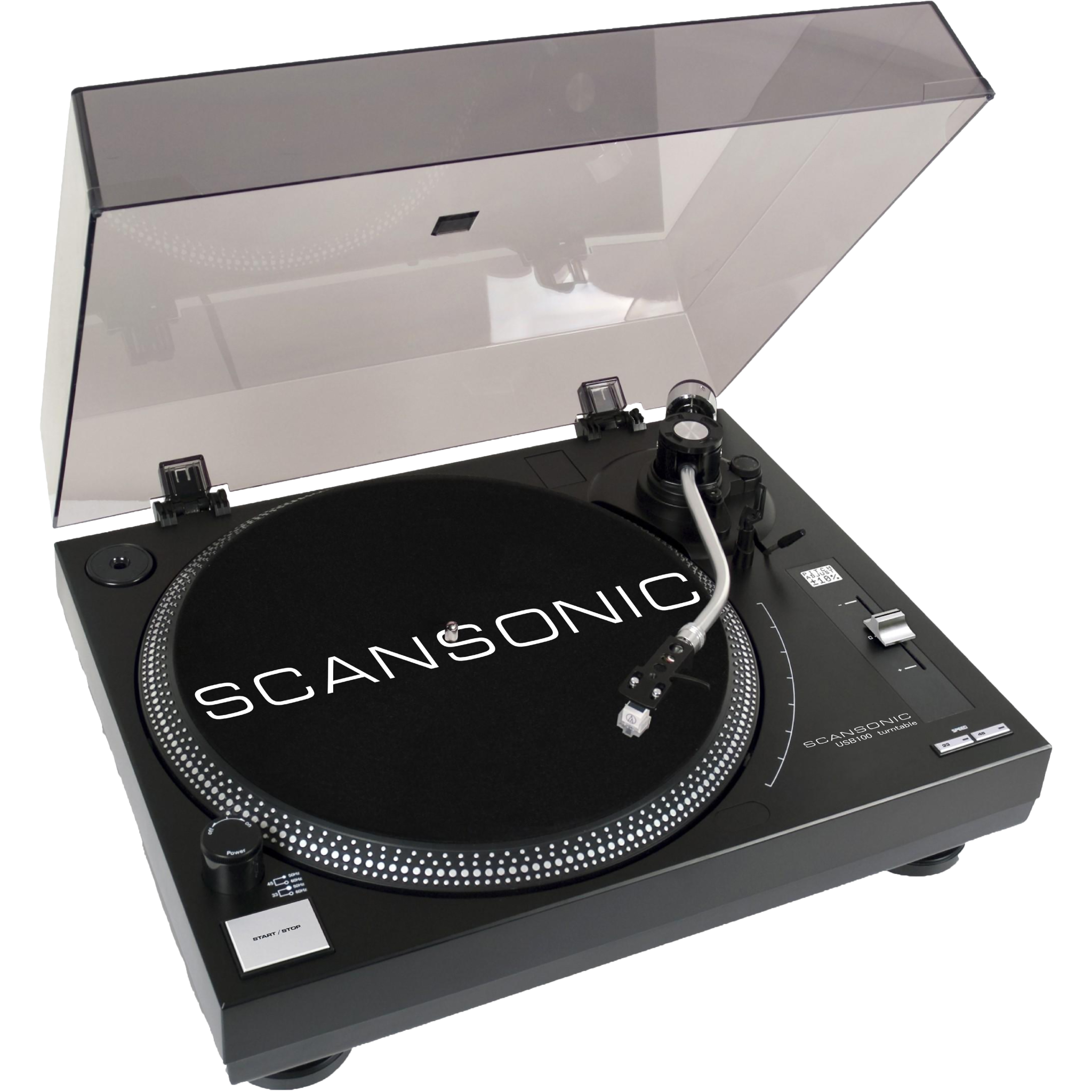 5705656350701 Scansonic USB100 pladespiller TV & HIFI,HIFI,Pladespillere 27100000600 635070l