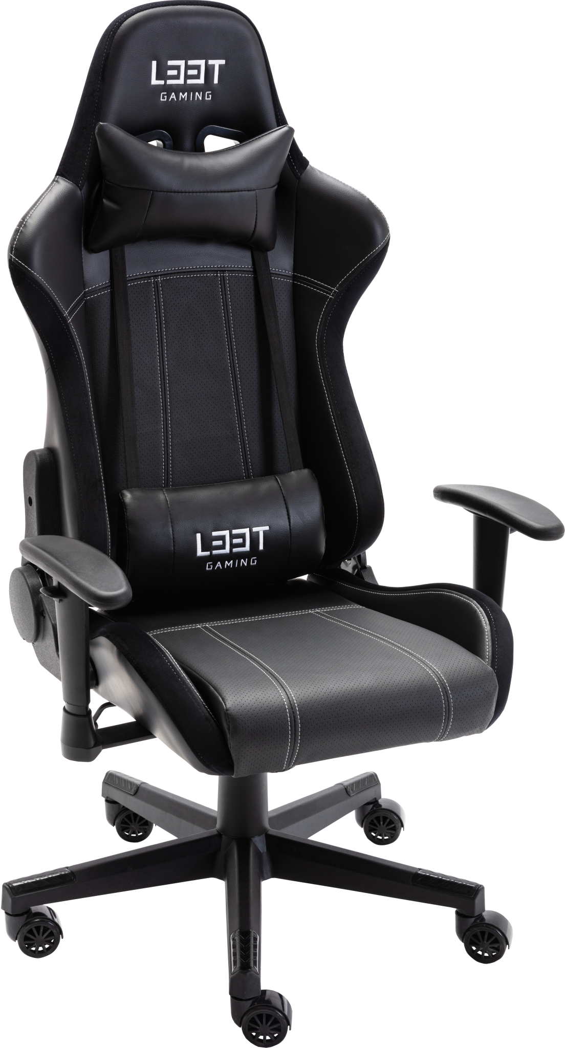 5706470121911 L33T Evolve Gaming Chair - sort PU - Gamingstol Computer & IT,Gaming,Gaming stole 74600009200 BF-2021