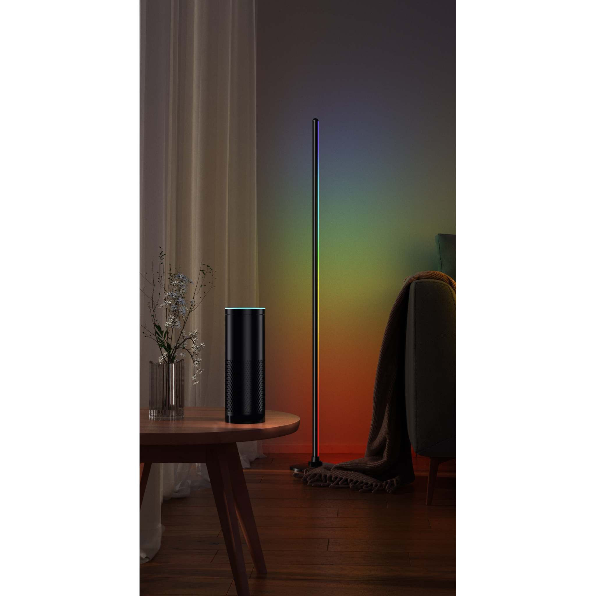 5706470155343 Deltaco SH-FL01 Smart Home gulv lampe Hus & Have,Smart Home,Smart belysning 74600011610 SH-FL01