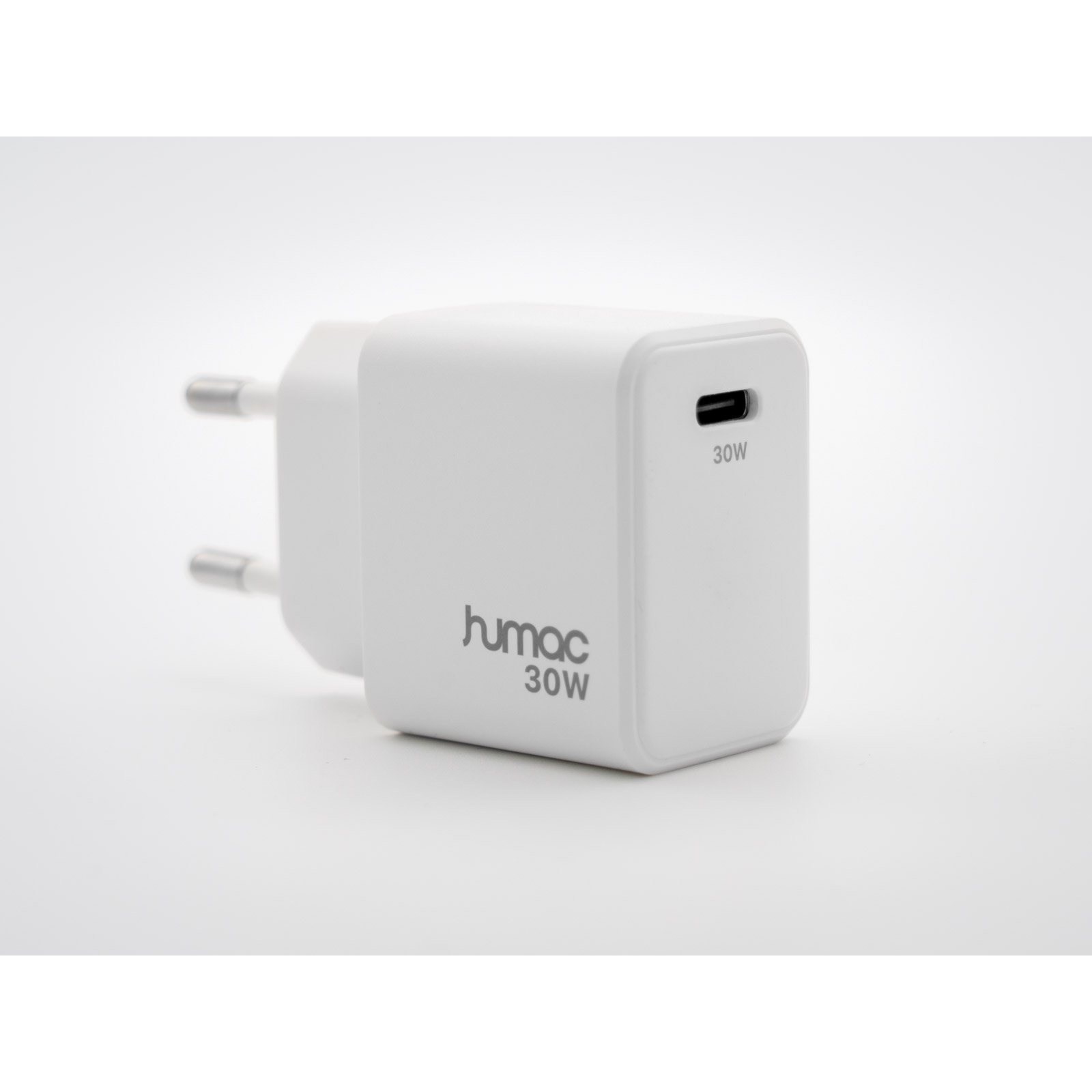 5706808053792 Humac Charger USB-C 30W med Power Delivery - HU20238 Telefon & GPS,Tilbehør mobiltelefoner,Tilbehør til iPhone 14900034510 20238