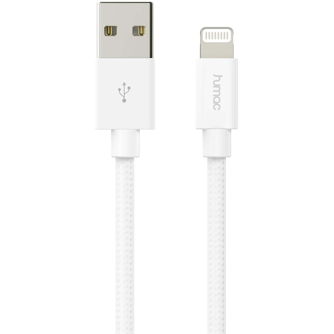 5706808054799 Humac USB A-Lighting uden MFI chip - HU20241 Telefon & GPS,Tilbehør mobiltelefoner,Tilbehør til iPhone 14900034540 20241