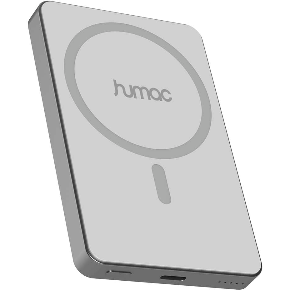 5706808055178 Humac Powerbank 5000 mAh med magsafe - 20257 Telefon & GPS,Tilbehør mobiltelefoner,Tilbehør til iPhone 14900038560 20257