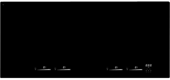 5707582989901 Witt WIP 88 QFW - Induktionskogeplade Hvidevarer,Kogeplader,Induktionskogeplader 35000010070 WIP 88 QFW