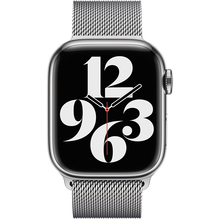 5712764040837 Apple 45mm Silver Milanese Loop - MTJR3ZM/A Telefon & GPS,Smartwatch,Tilbehør til Watch 16800019880 MTJR3ZM/A