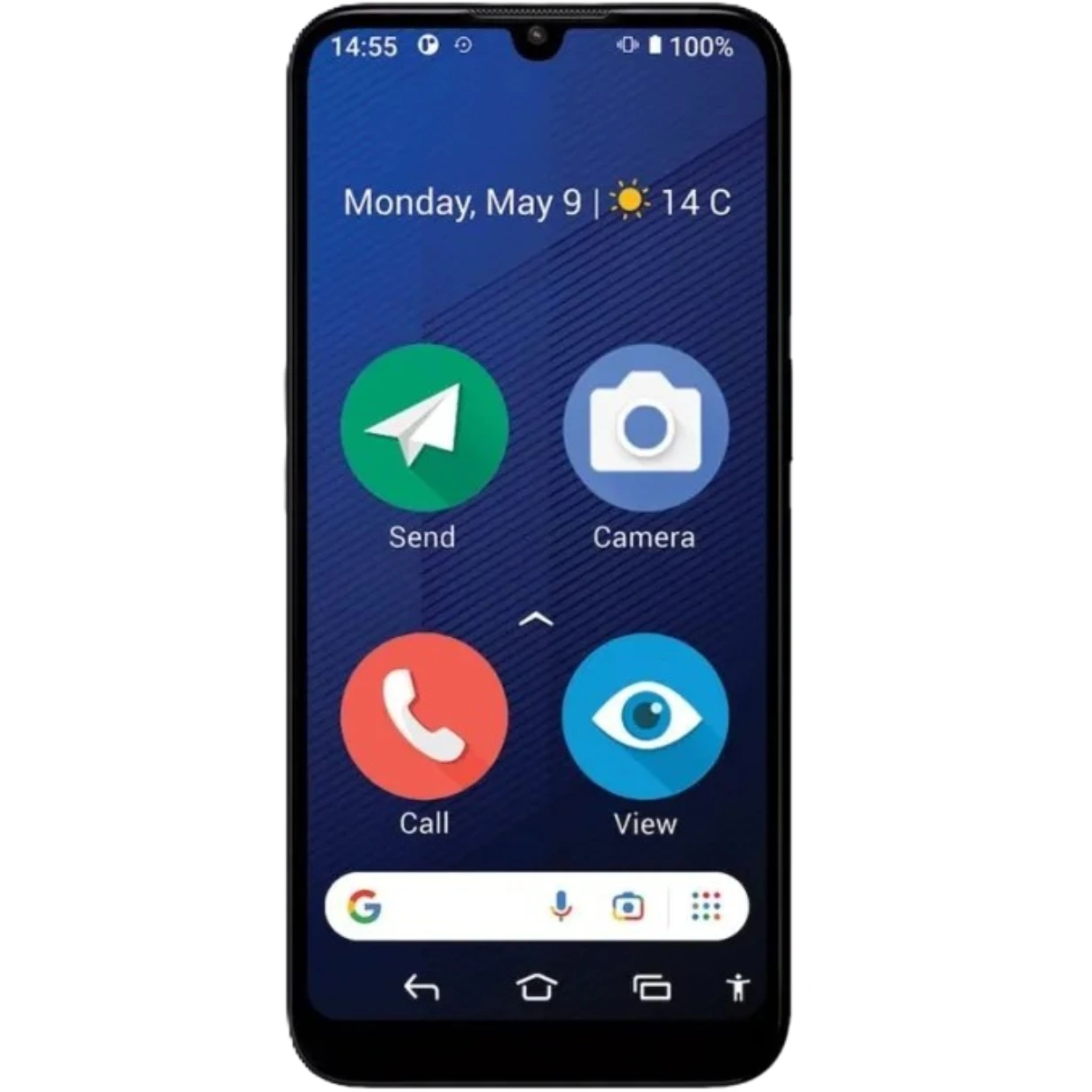 5712764049106 Doro 8210 64GB/4GB - Dark Blue - Mobiltelefon Telefon & GPS,Mobiltelefoner,Mobiltelefoner 16800028330 8731