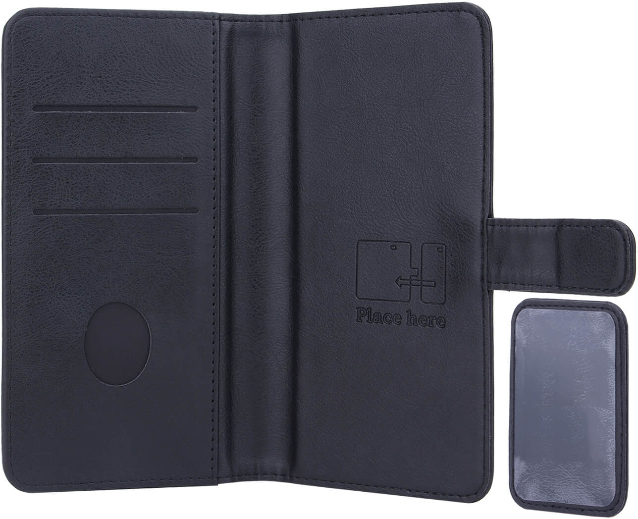 5712869101525 RADICOVER Anti-stråling Wallet PU Universal 5,5-6,5'' 2in1,  Telefon & GPS,Tilbehør mobiltelefoner,Tasker til mobiltelefoner 15000000380 RAD111