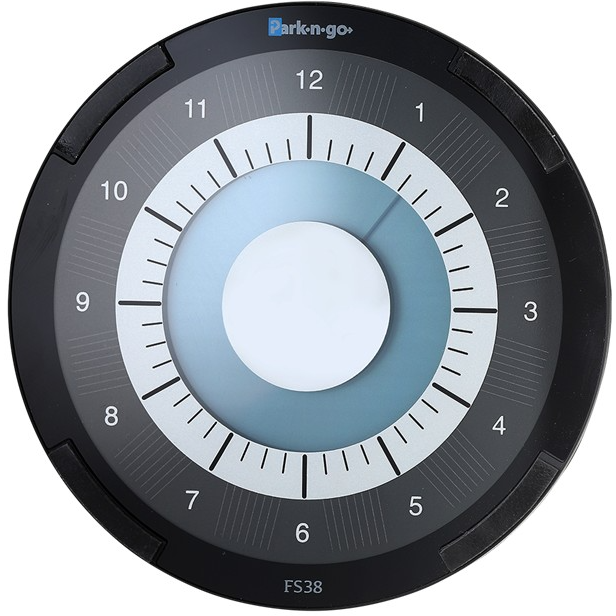 5713141040006 Parkngo FS38 ECO parkeringsskive sort/sølv Telefon & GPS,Navigation,Tilbehør navigation 27200000010 PNG281