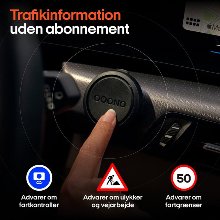 5714149000344 Ooono Co-Driver No2+ trafikalarm Telefon & GPS,Navigation,Tilbehør navigation 27200000090 TG-CD2PLUS
