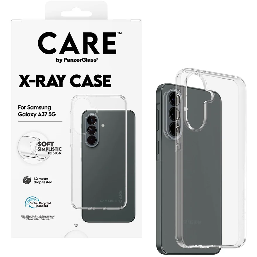 5715685034480 CARE by PanzerGlass X-Ray case for Samsung Galaxy A37 Telefon & GPS,Tilbehør mobiltelefoner,Covers til mobiltelefoner 16800032190 CR62225