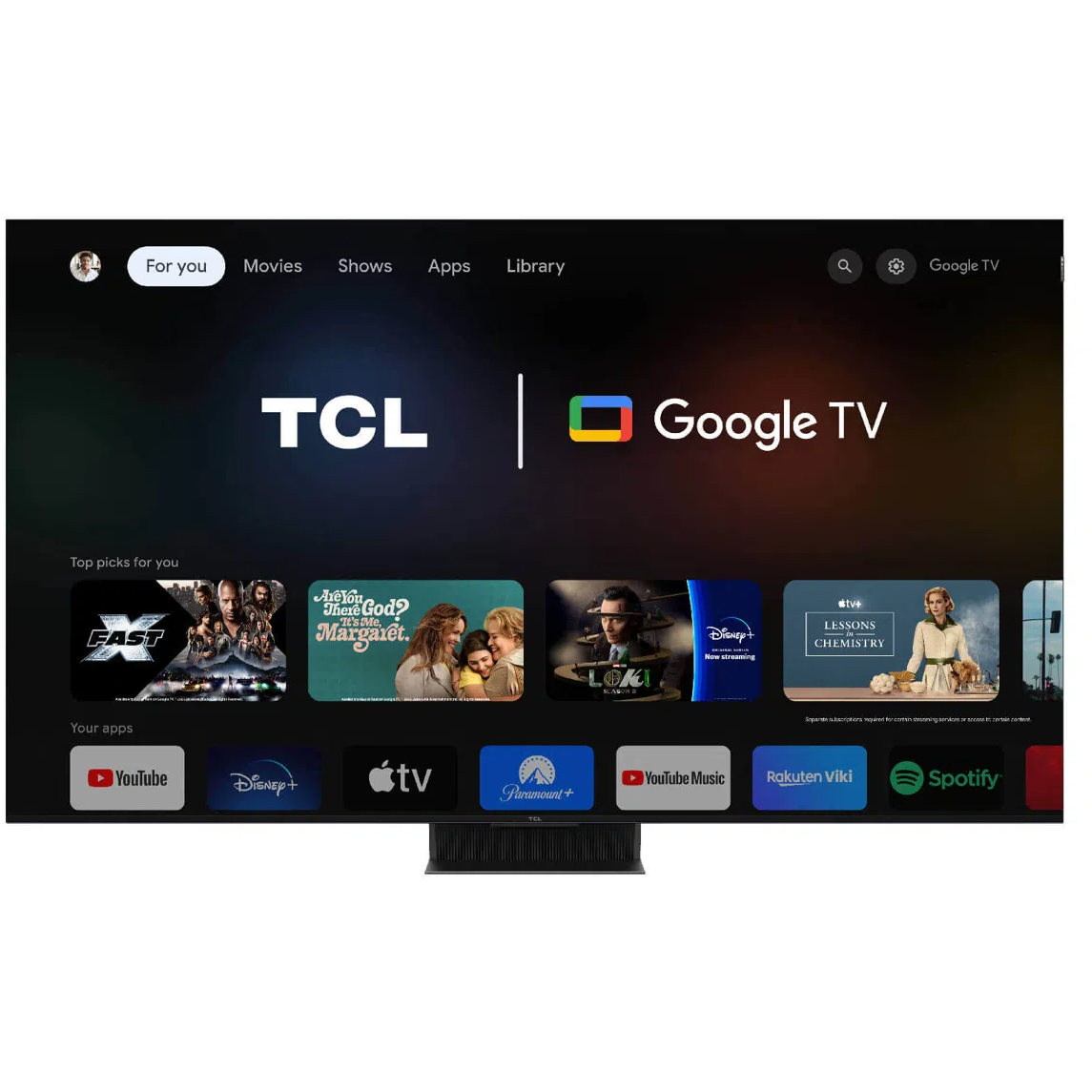 5901292522995 TCL 75C855 - QD-Mini LED 4K Google TV TV & HIFI,TV,TV 2190006766 75C855