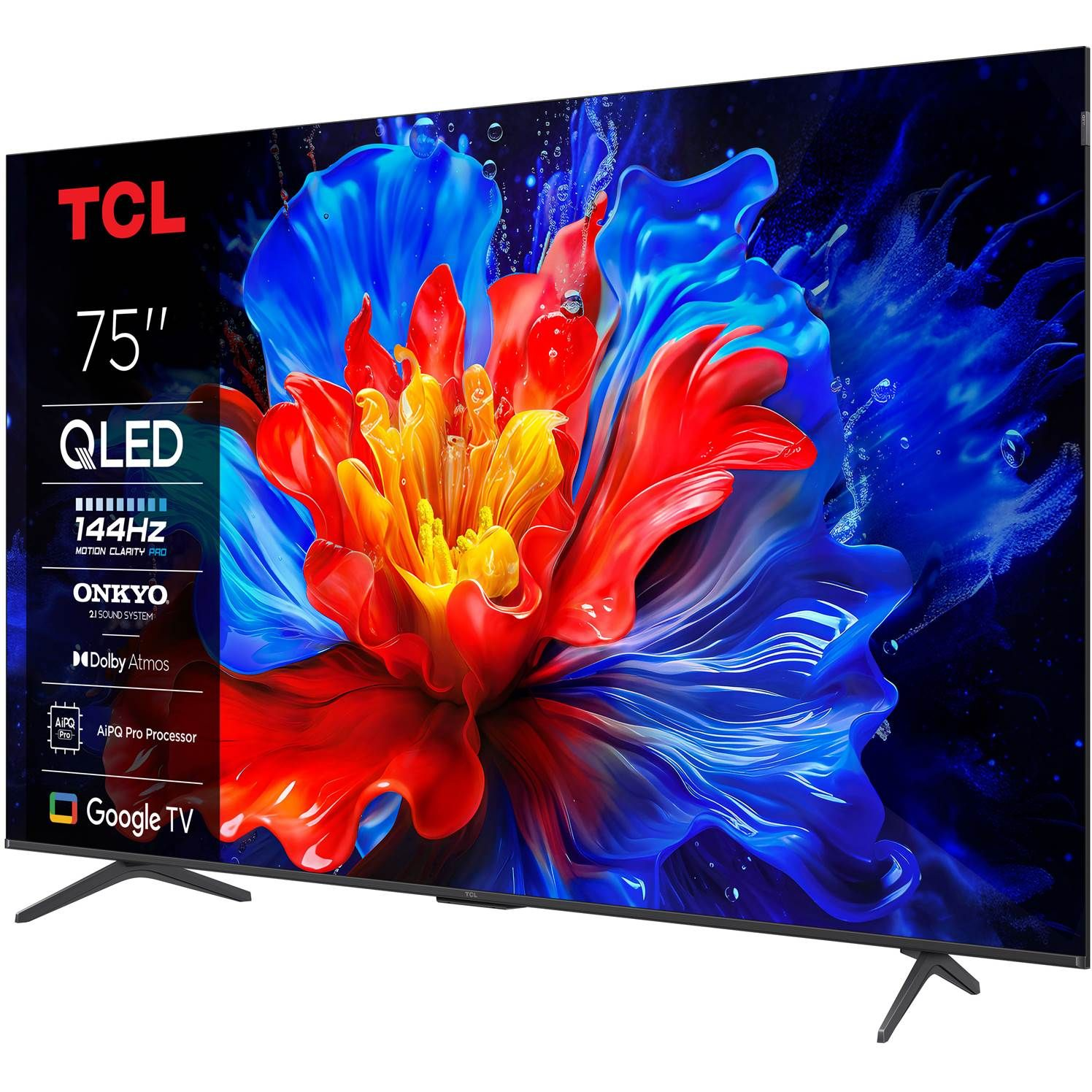 5901292525873 TCL 75P8K QLED 4K Google TV TV & HIFI,TV,TV 2190012449 75P8K