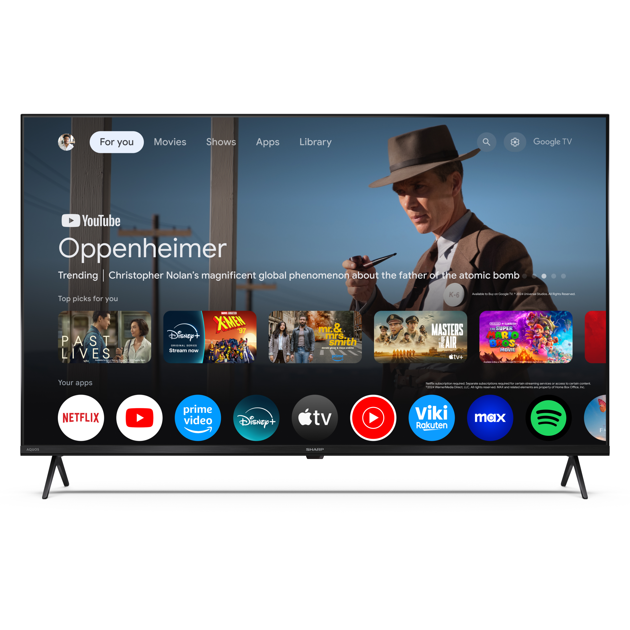 5905683272841 SHARP 43HP5265E - QLED Google TV TV & HIFI,TV,TV 2190013594 43HP5265E