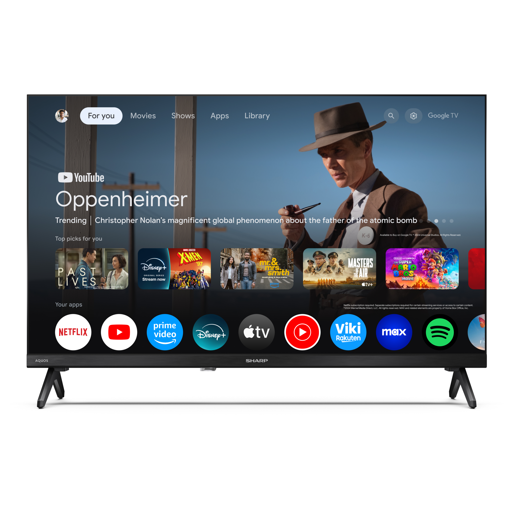 5905683273206 SHARP 24HF2265E - LED Google TV TV & HIFI,TV,TV 2190013591 24HF2265E