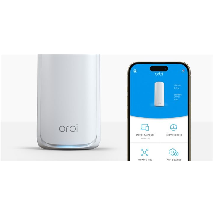 606449172003 Netgear Router Orbi 7 TB WiFi 7 2-pack - Routere Computer & IT,Netværk,Routere 2190010903 RBE772-100EUS