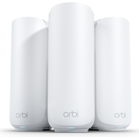 606449172546 Netgear Orbi 370 Series Dual-Band WiFi 7 Mesh system 3-pack  Computer & IT,Netværk,Routere 2190013612 RBE373-100EUS