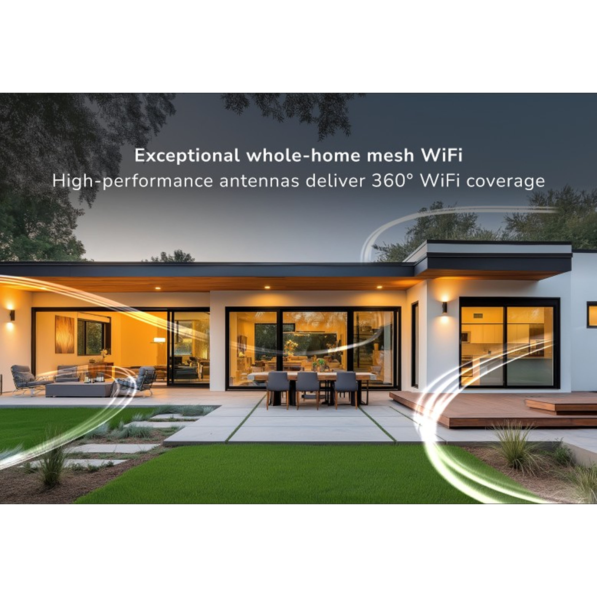 606449172577 Netgear Orbi 370 Series Dual-Band WiFi 7 Mesh system 2-pack  Computer & IT,Netværk,Routere 2190013611 RBE372-100EUS
